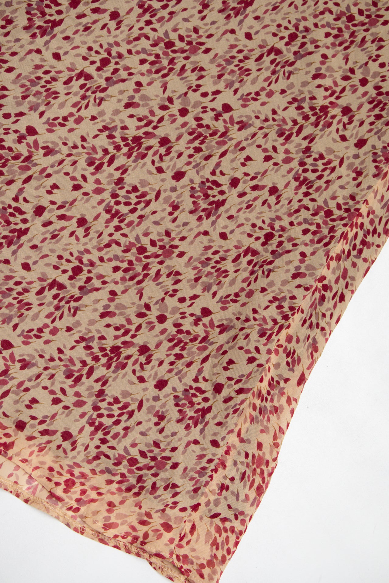 #187 Anthea Crawford floral maxi skirt | c. 164 | size 8