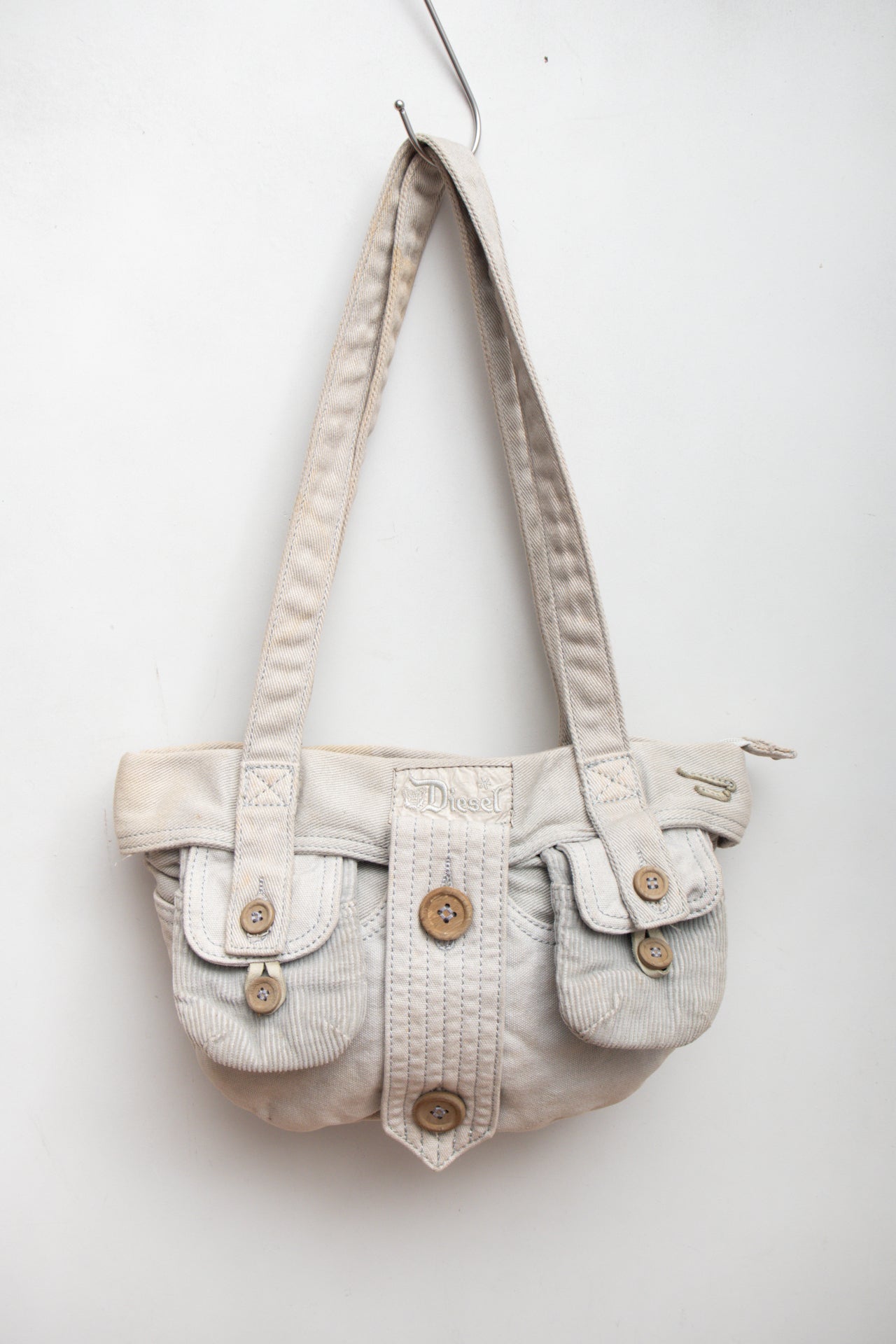 #193 Deisel Y2k washed denim bag | c. 156