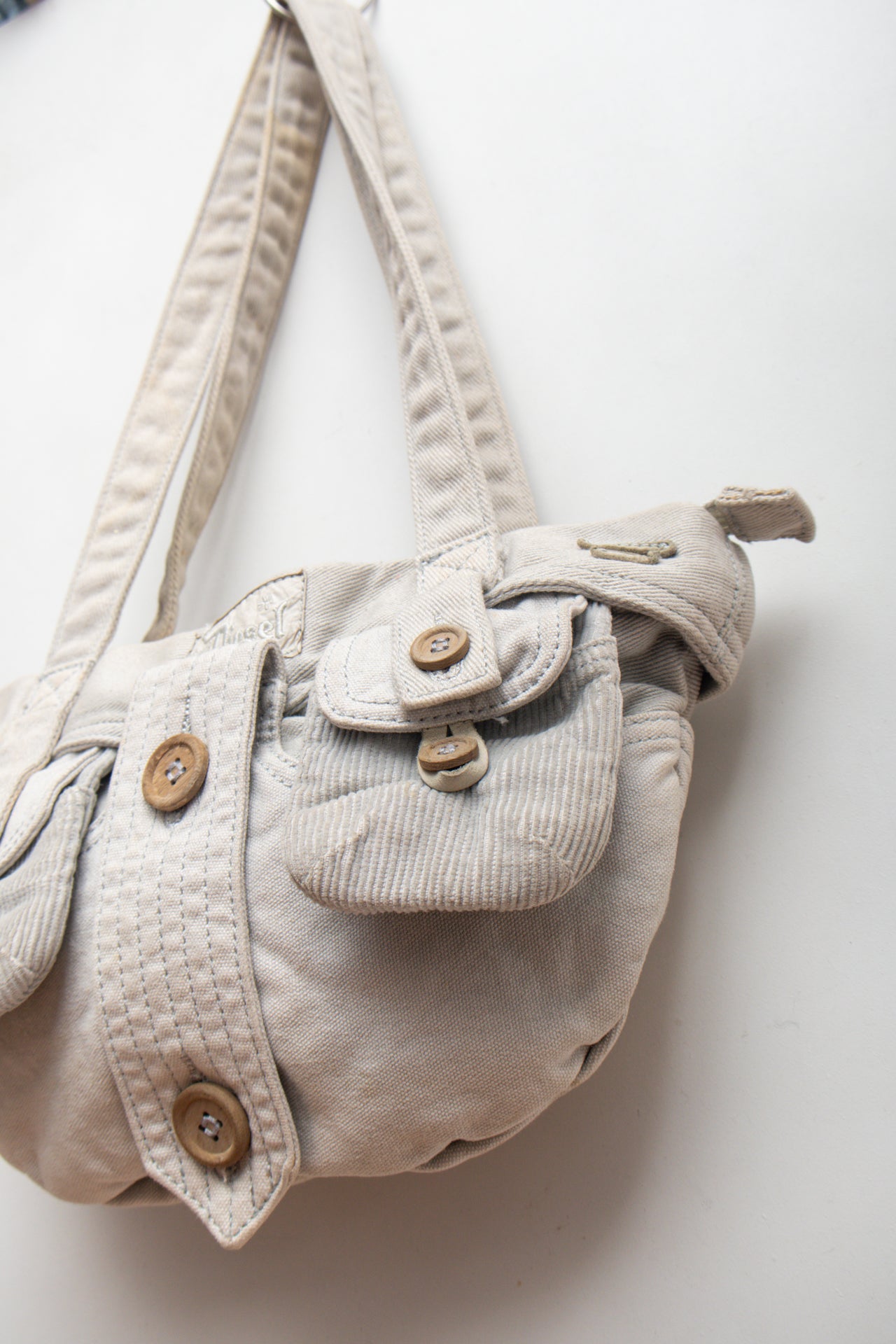 #193 Deisel Y2k washed denim bag | c. 156
