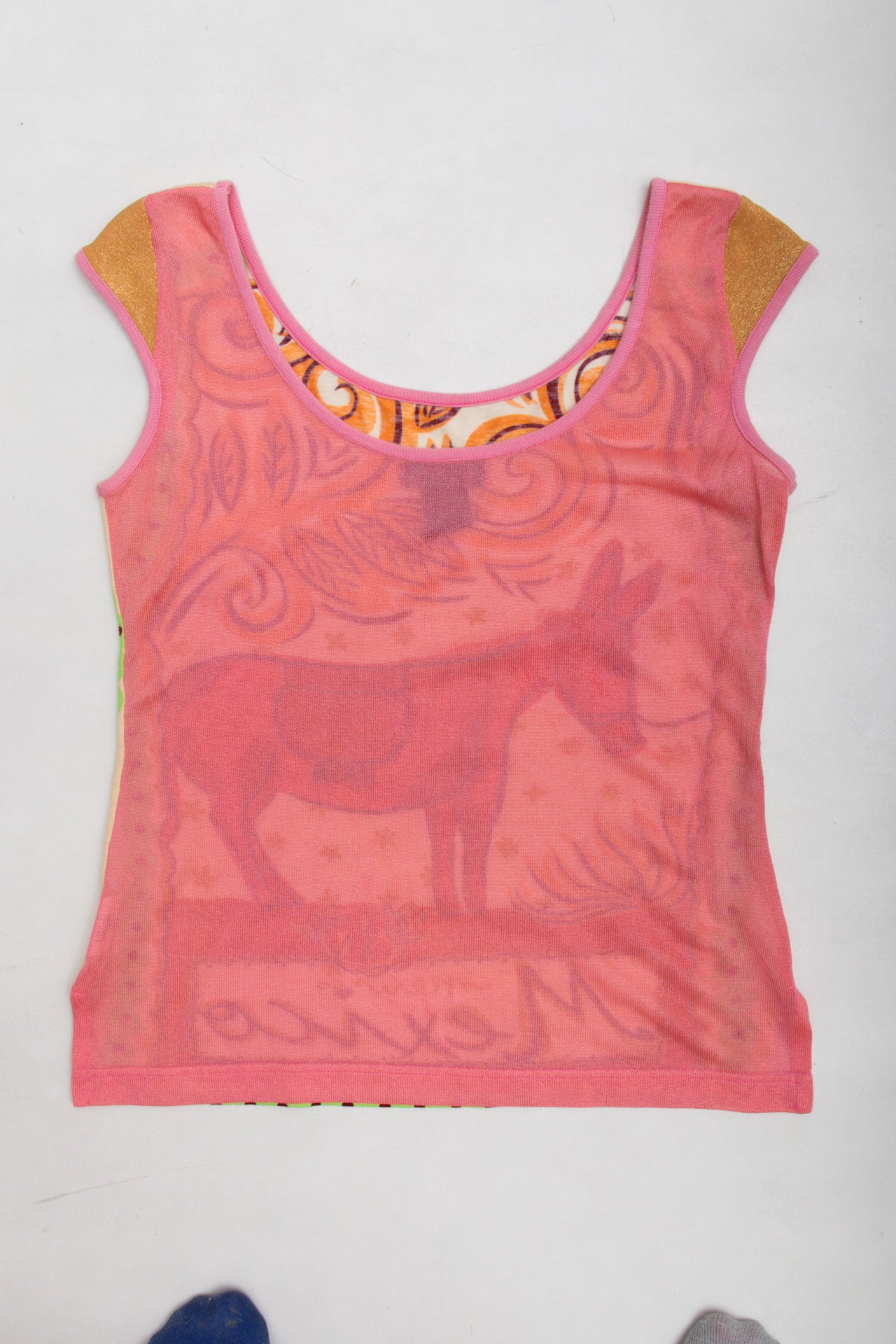 #16 Custo Barcelona Mesh Tank | Collection 140 | Size 10