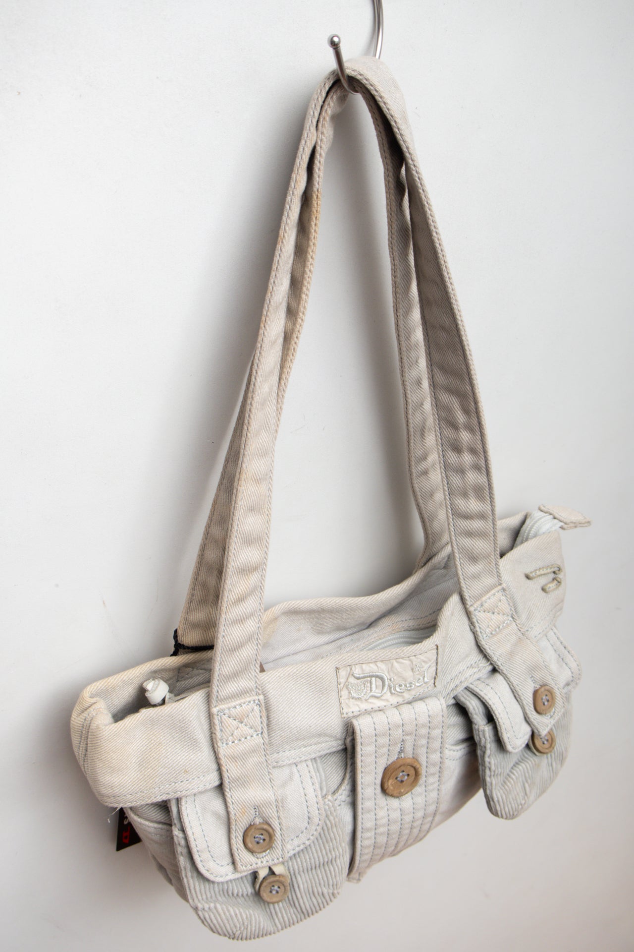 #193 Deisel Y2k washed denim bag | c. 156