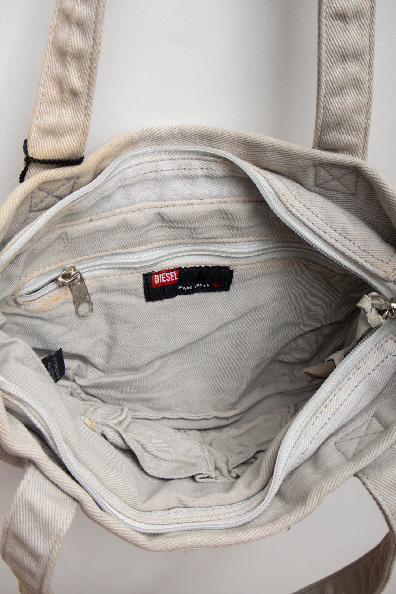 #193 Deisel Y2k washed denim bag | c. 156