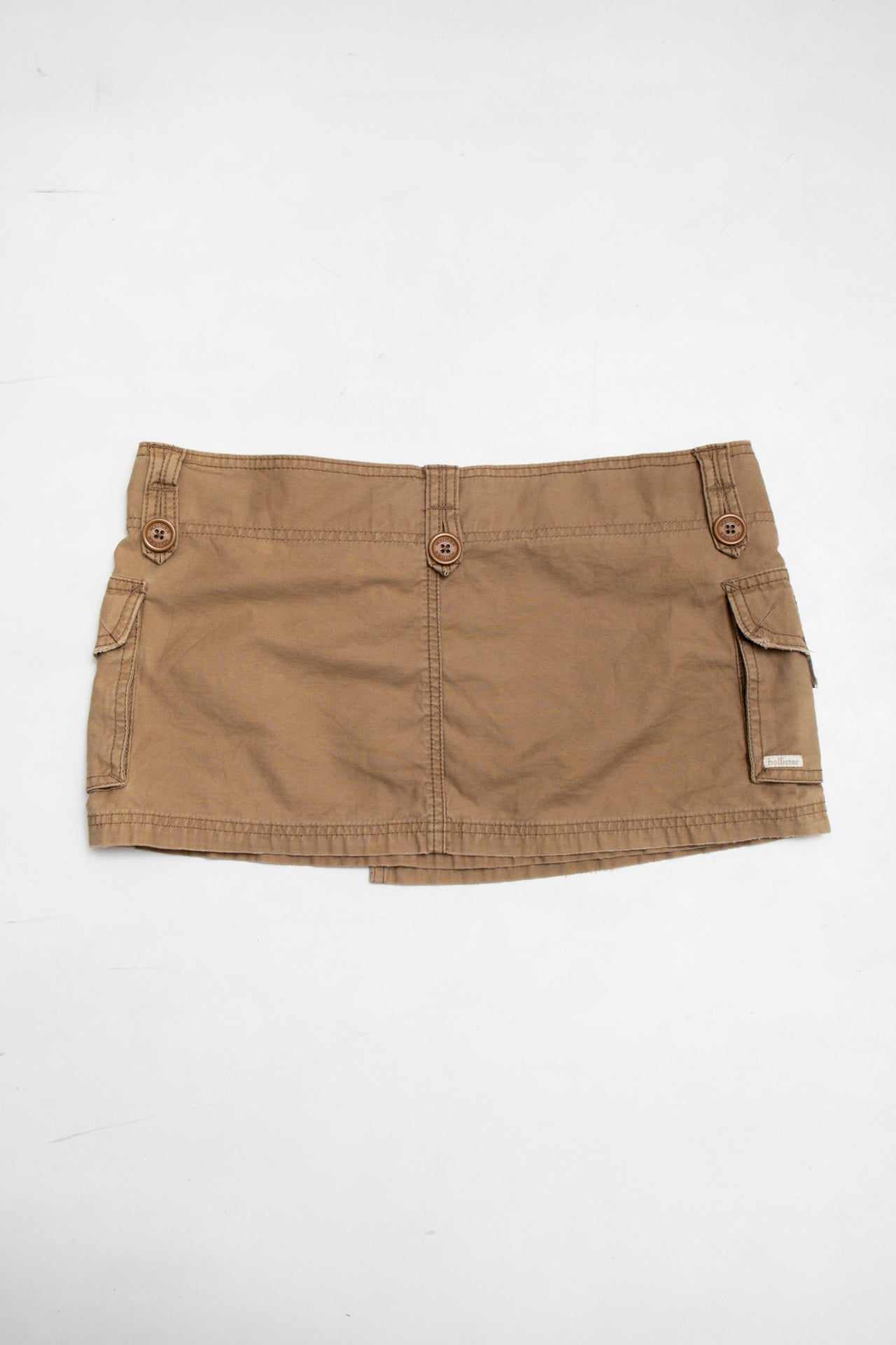 #203 Hollister cotton asymmetrical mini skirt | c. 164 | size 8