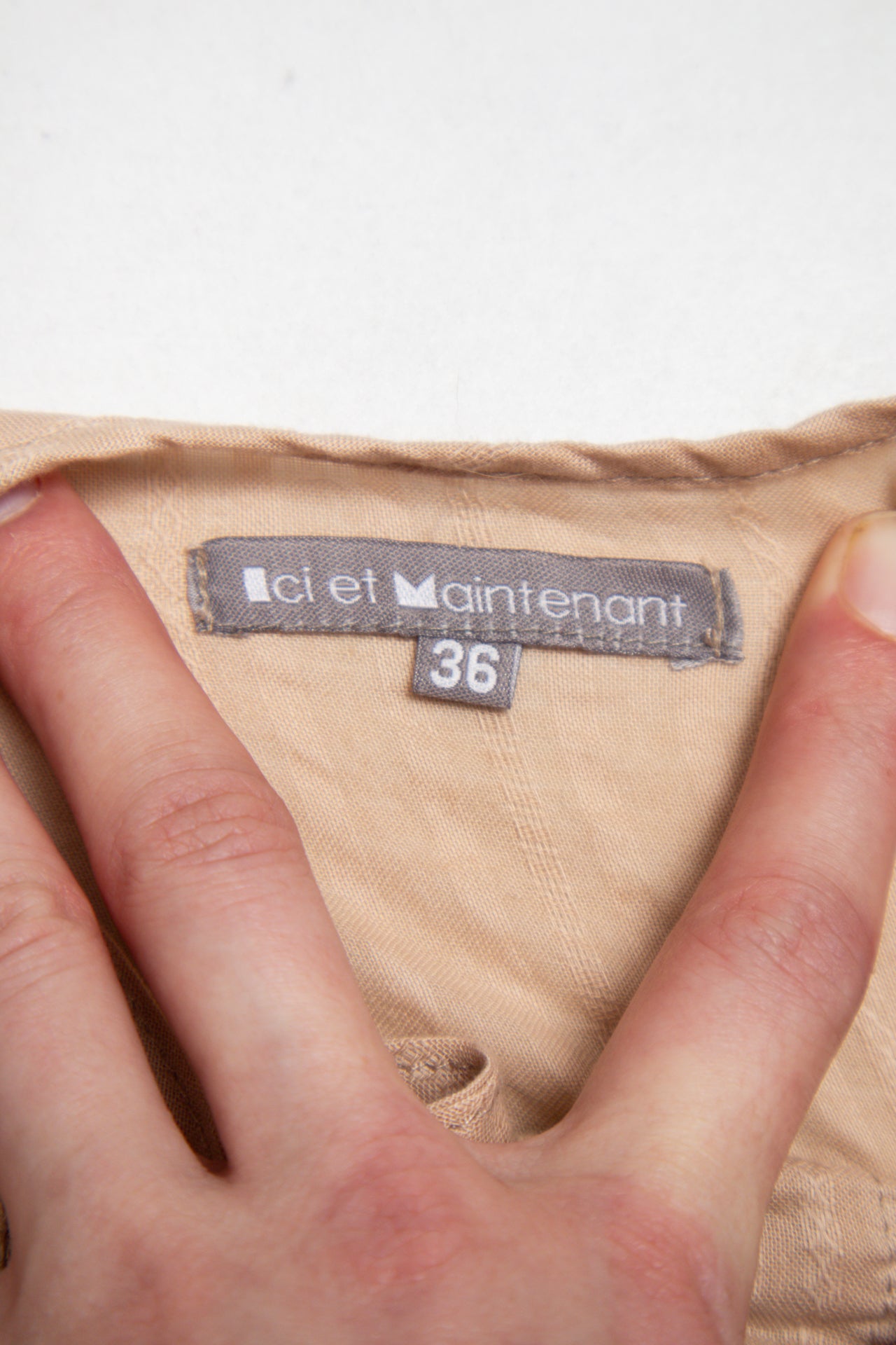 #204 Ici et Maintenant cotton tank | c. 164 | size 8