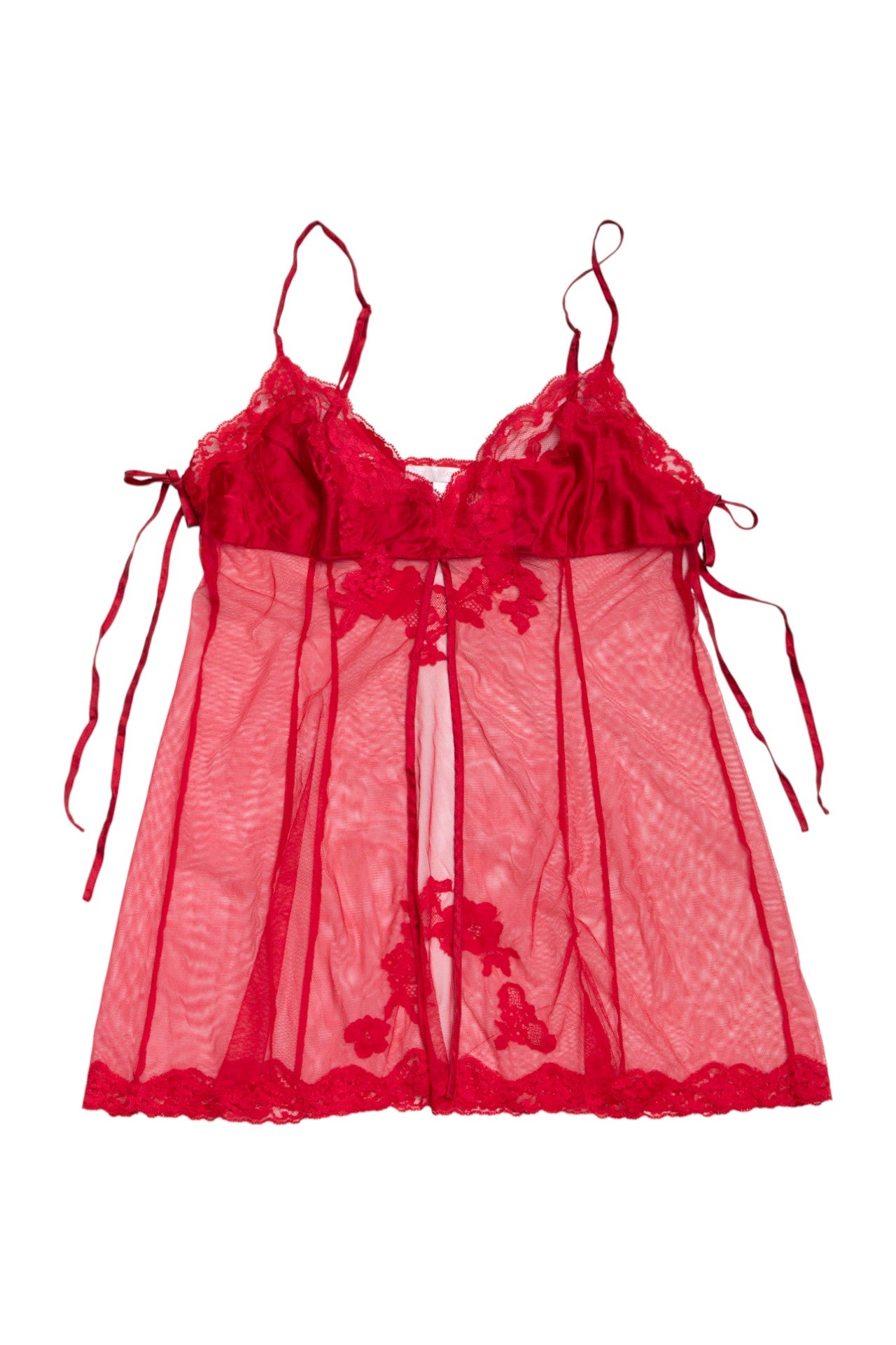 #205 Victoria's Secret red babydoll top | c. 164 | size 10