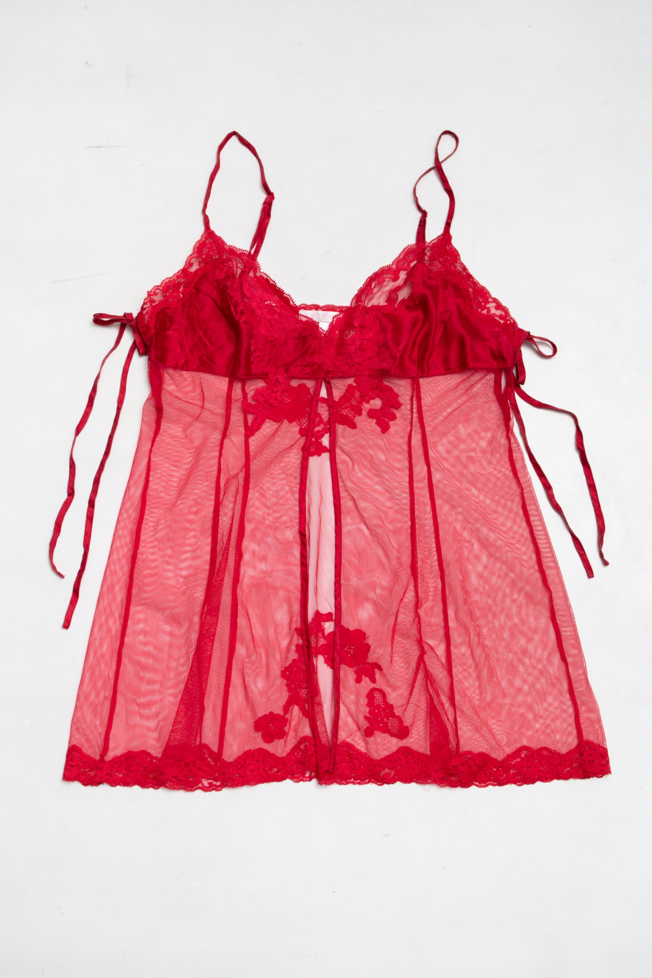 #205 Victoria's Secret red babydoll top | c. 164 | size 10