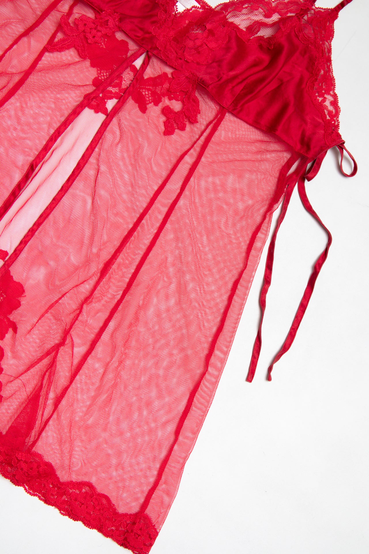 #205 Victoria's Secret red babydoll top | c. 164 | size 10
