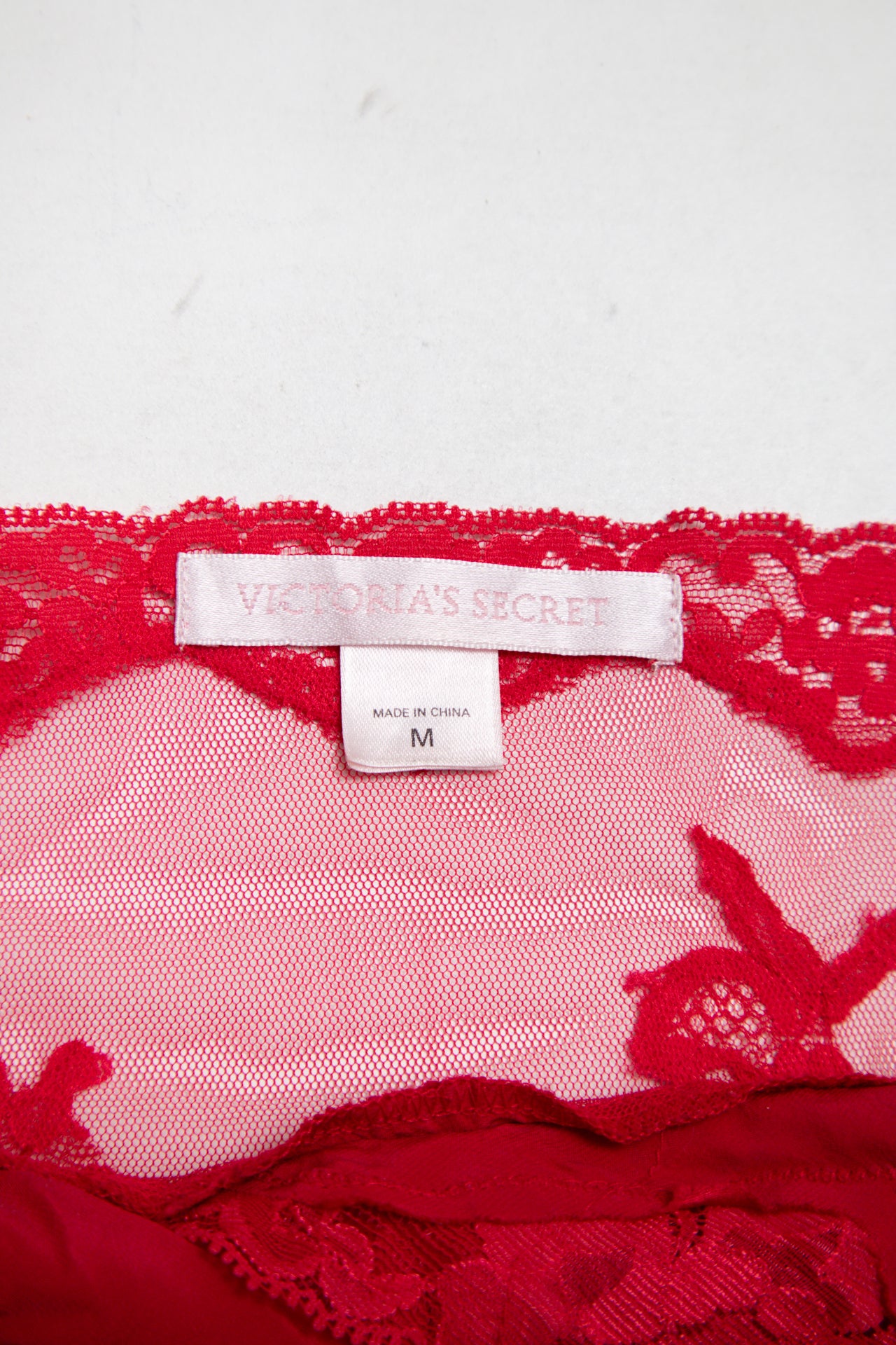 #205 Victoria's Secret red babydoll top | c. 164 | size 10