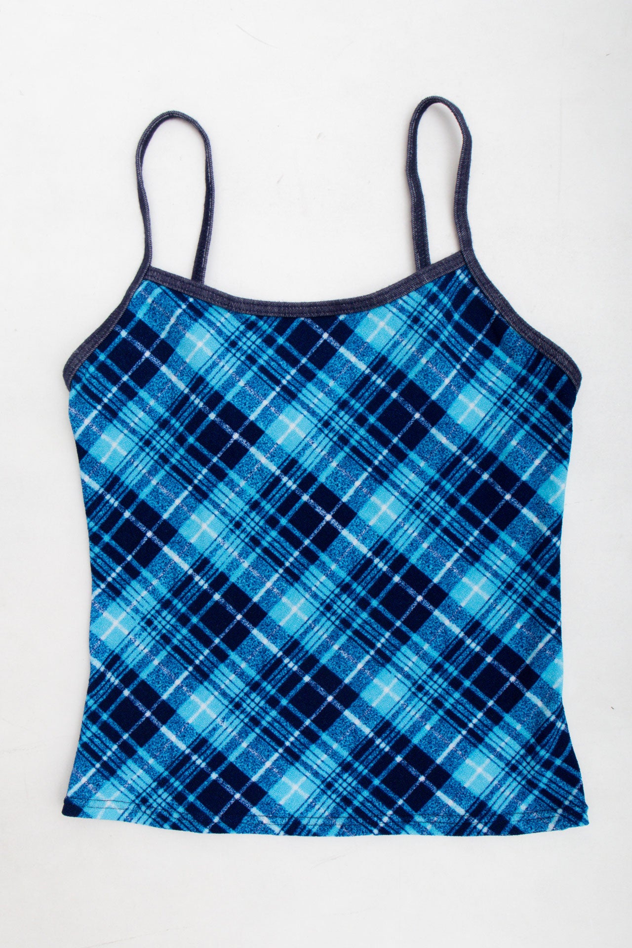 #24 Blue Gingham Tank | Collection 140 | Size 4/6