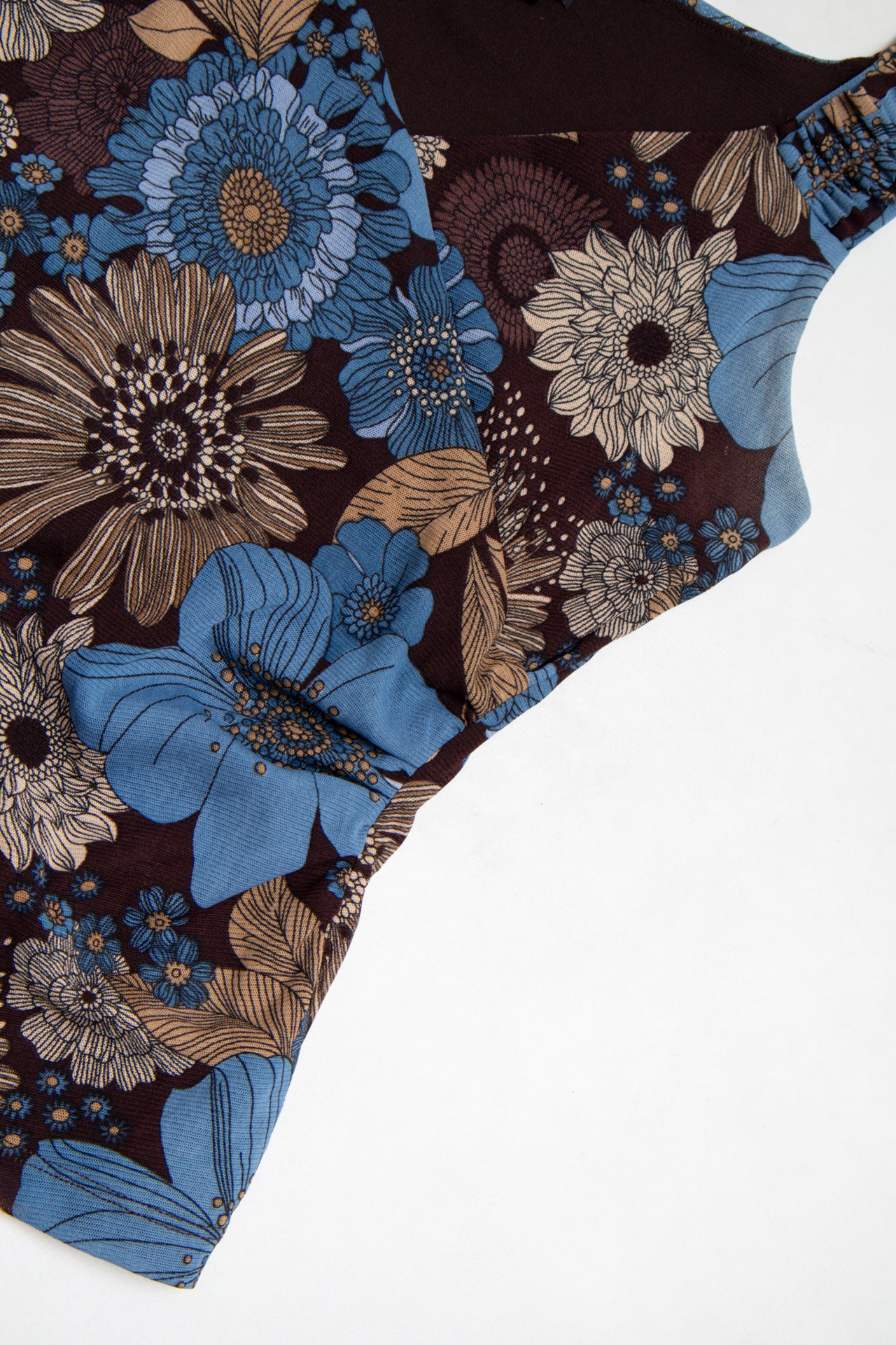 #209 Eyeshadow floral asymmetrical tank | c. 164 | size 10