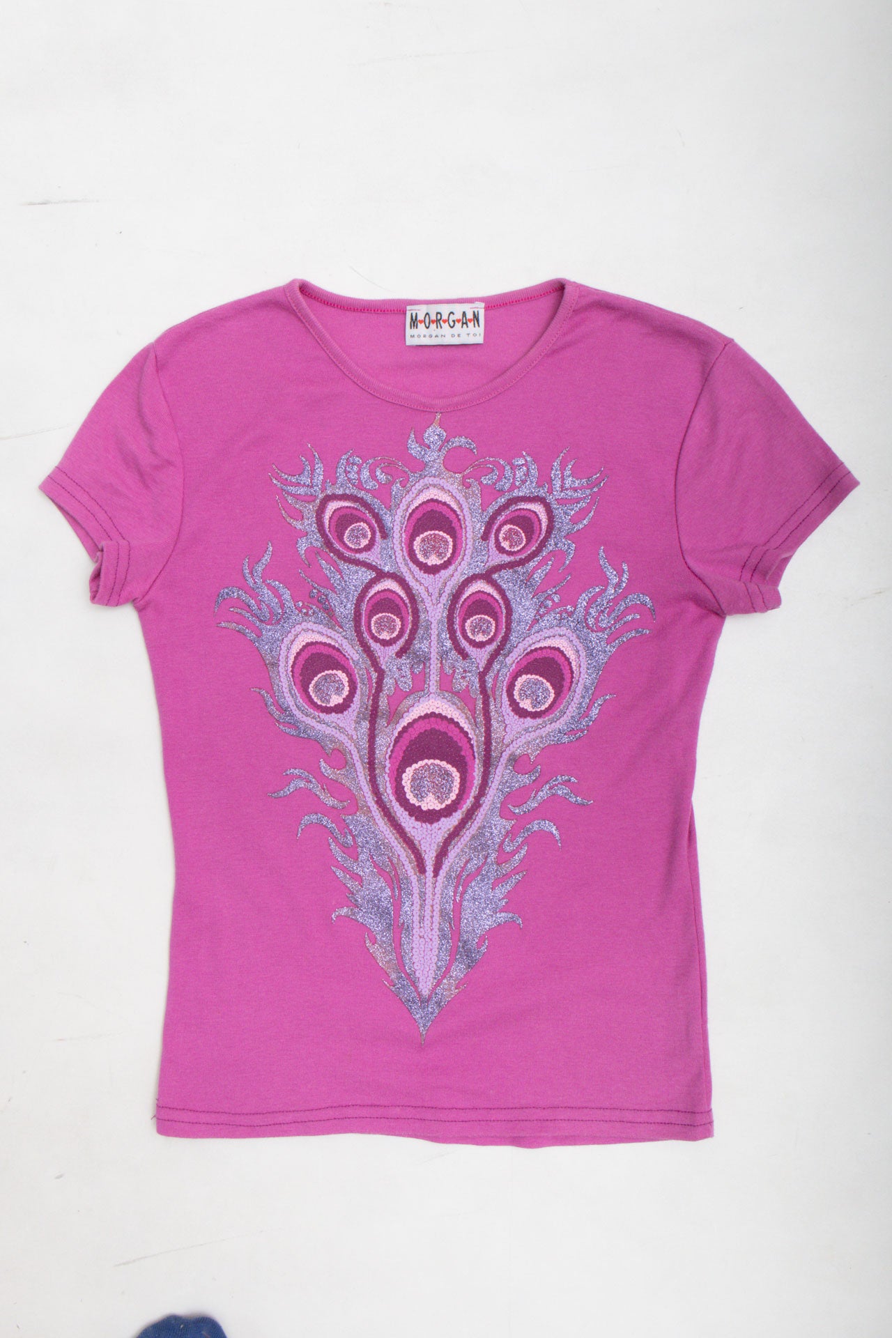 #34 Morgan Purple Glitter Tee | Collection 140 | Size 6/8