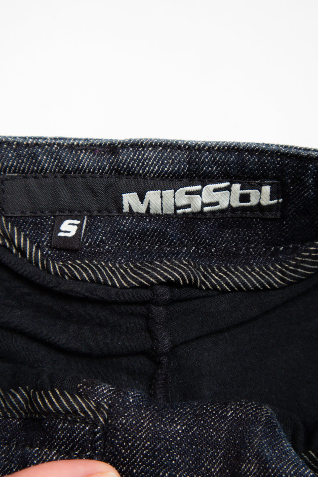 #01 Miss Sixty ring dark wash mini skirt | c. 165 | size 6-8