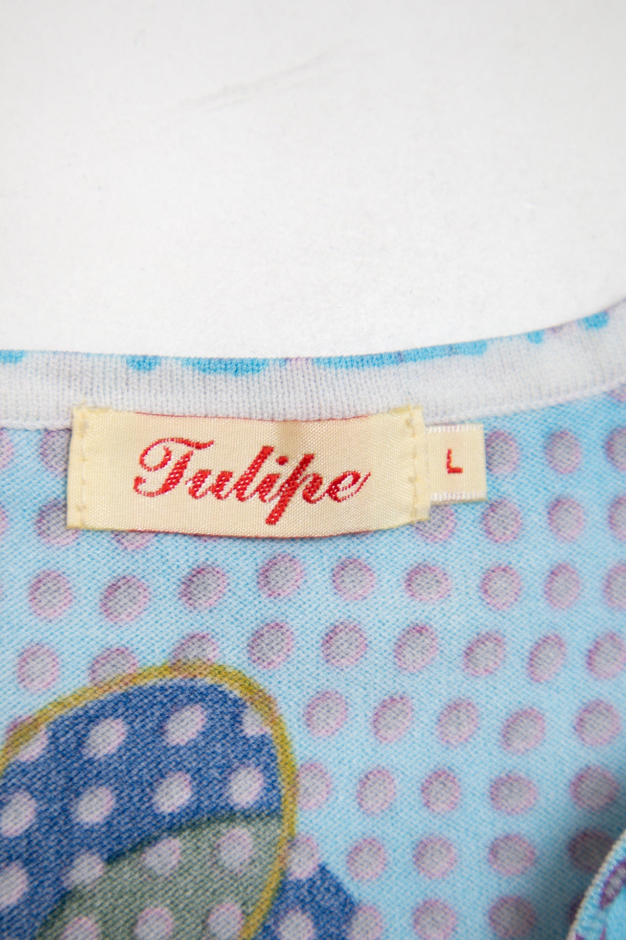 #02 Tulipe beaded comic girl tank | c. 164 | size 12