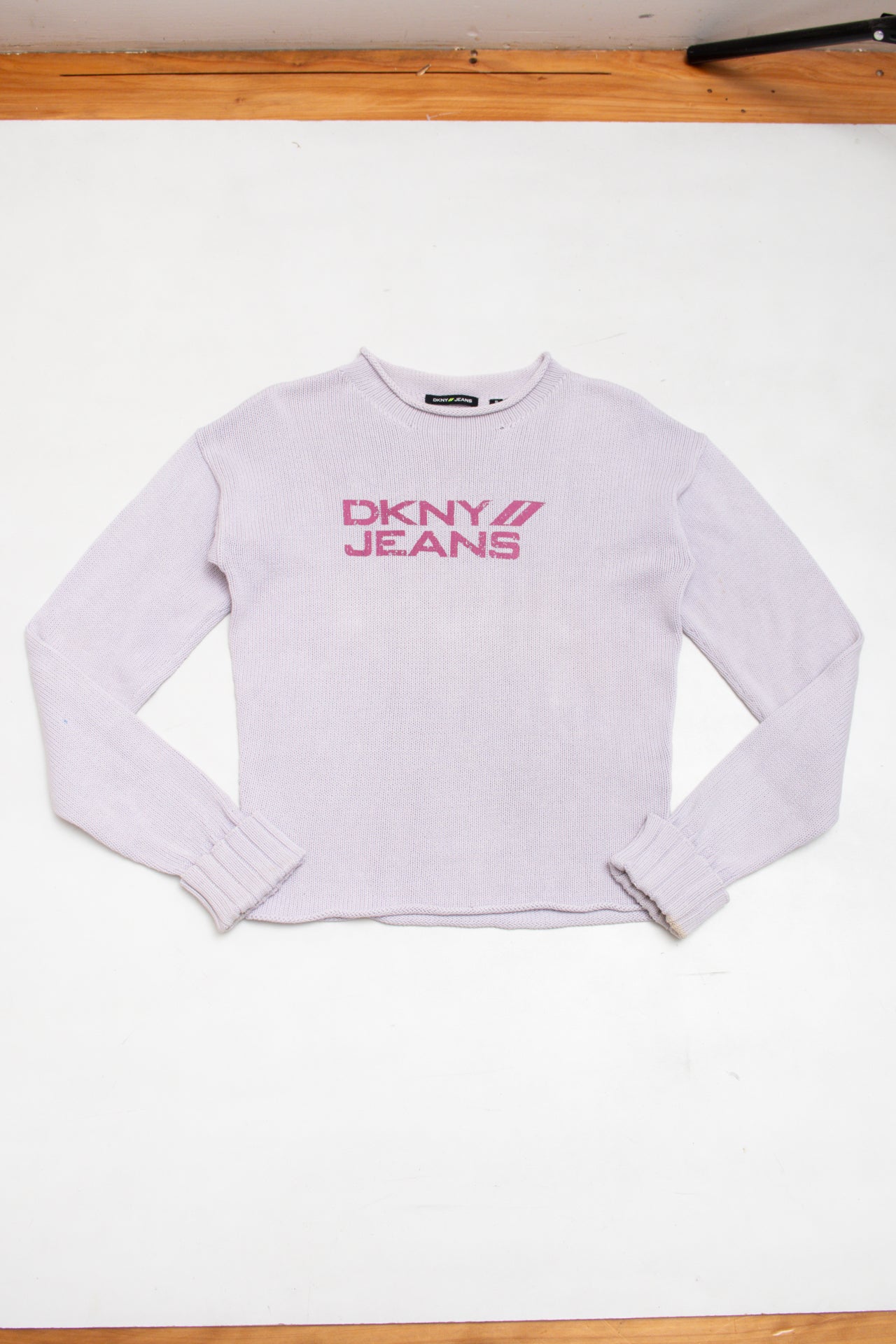 #04 DKNY *lavender cotton jumper | c. 165 | size 8