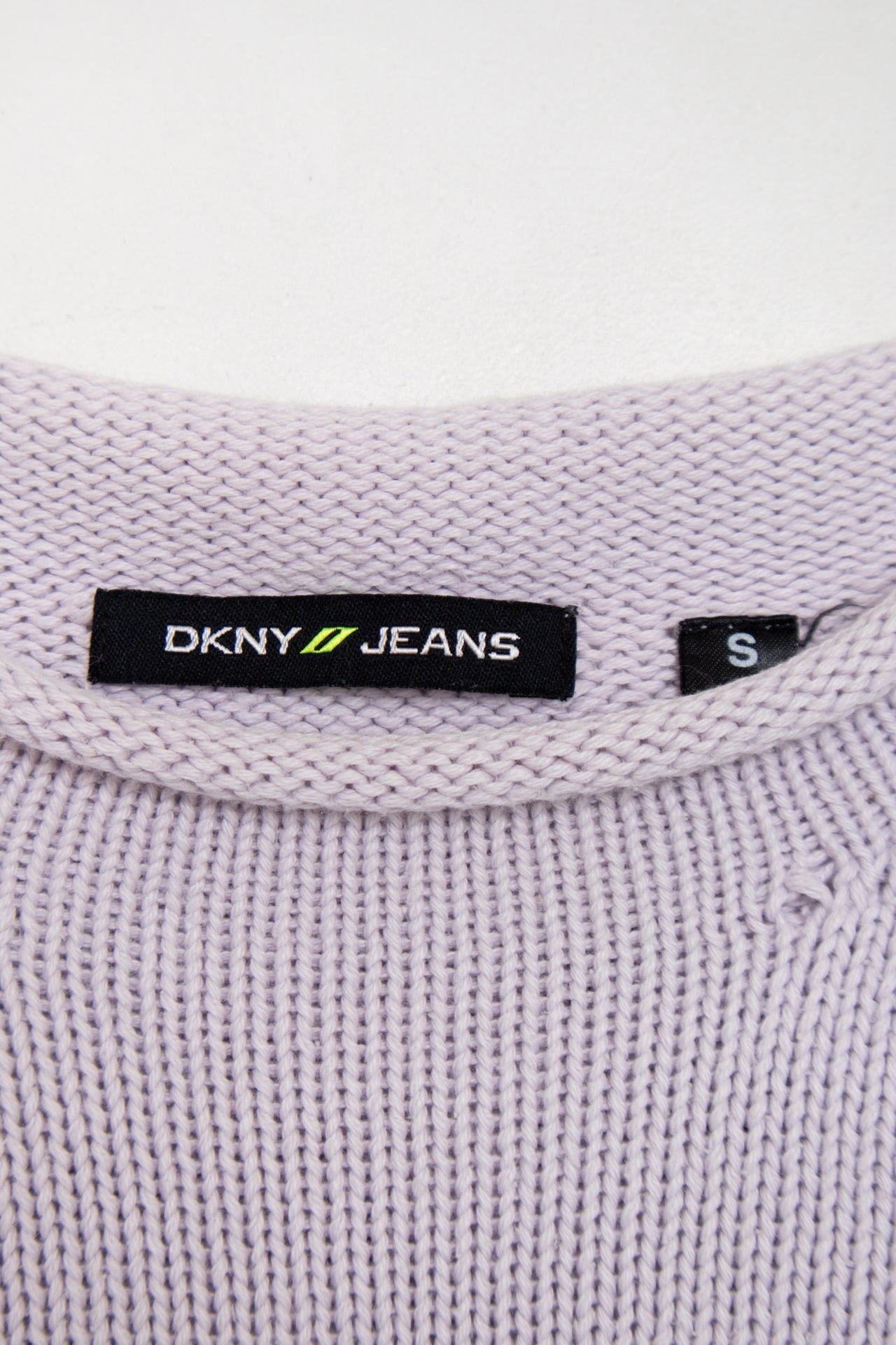 #04 DKNY *lavender cotton jumper | c. 165 | size 8