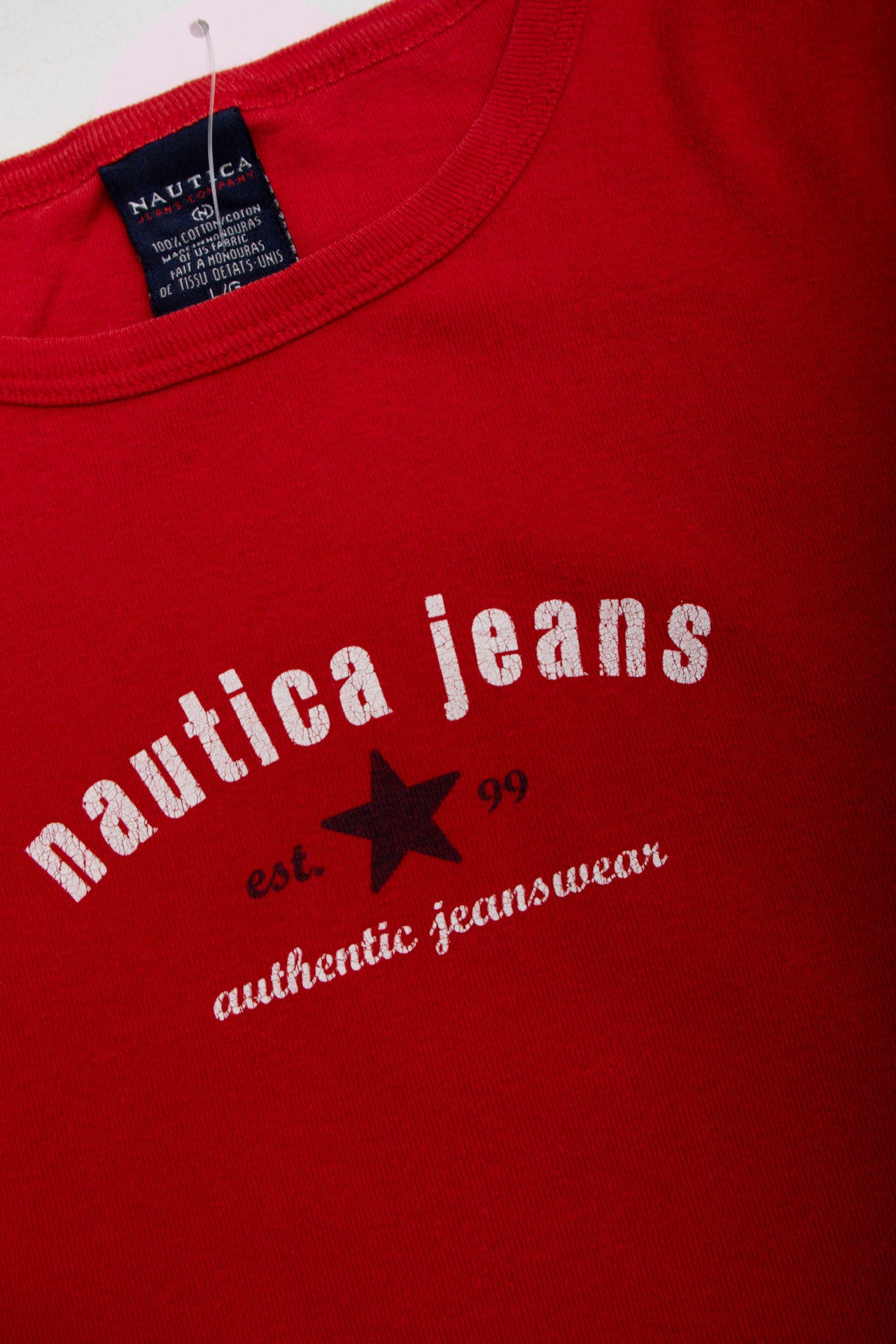 #38 Nautica Red Tee | Collection 140 | Size 10/12