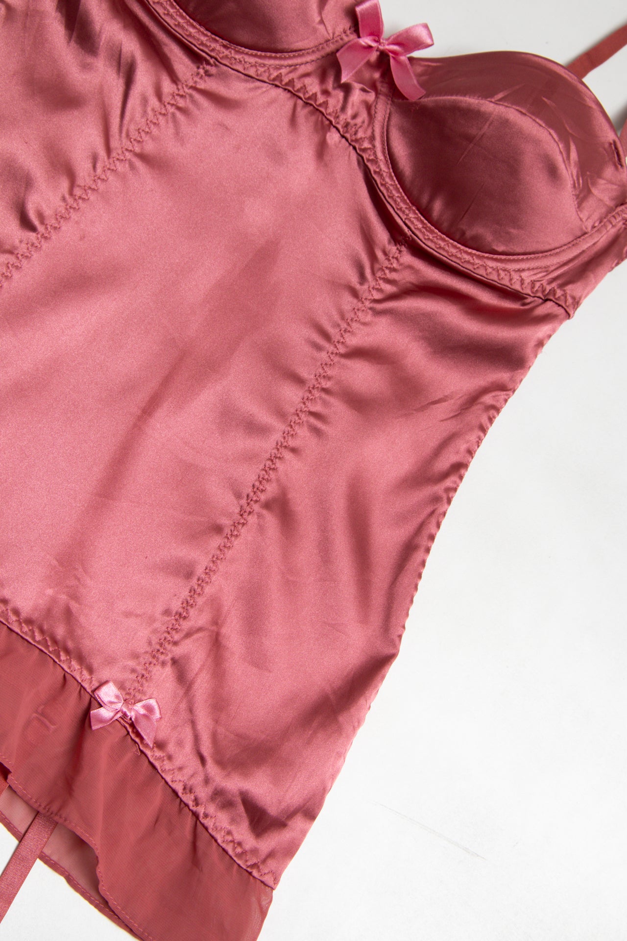 #14 dusty pink baby doll top | c. 165 | size 8