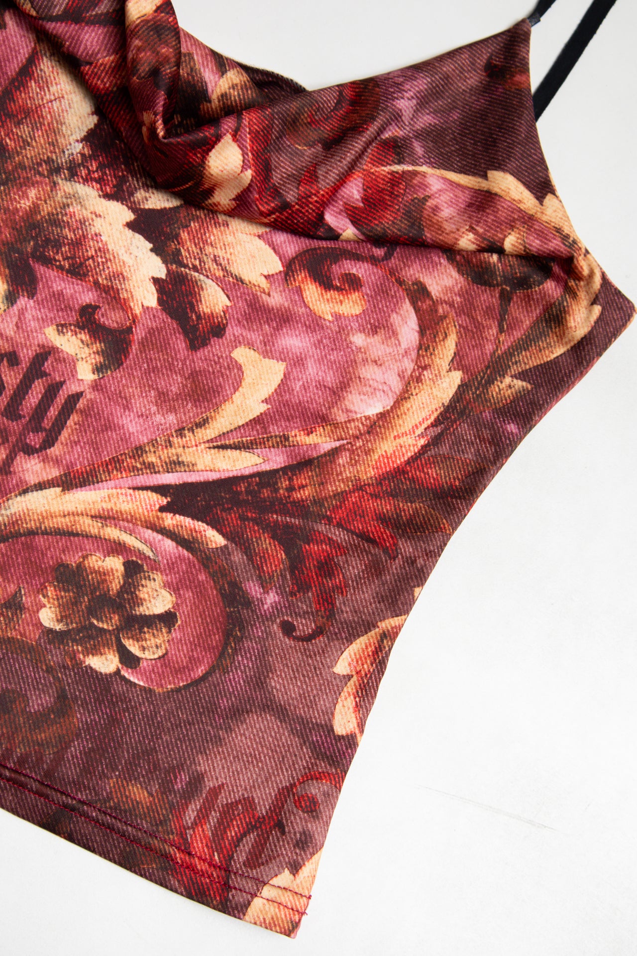 #18 Sepia cow-neck graphic tank | c. 165 | size 10
