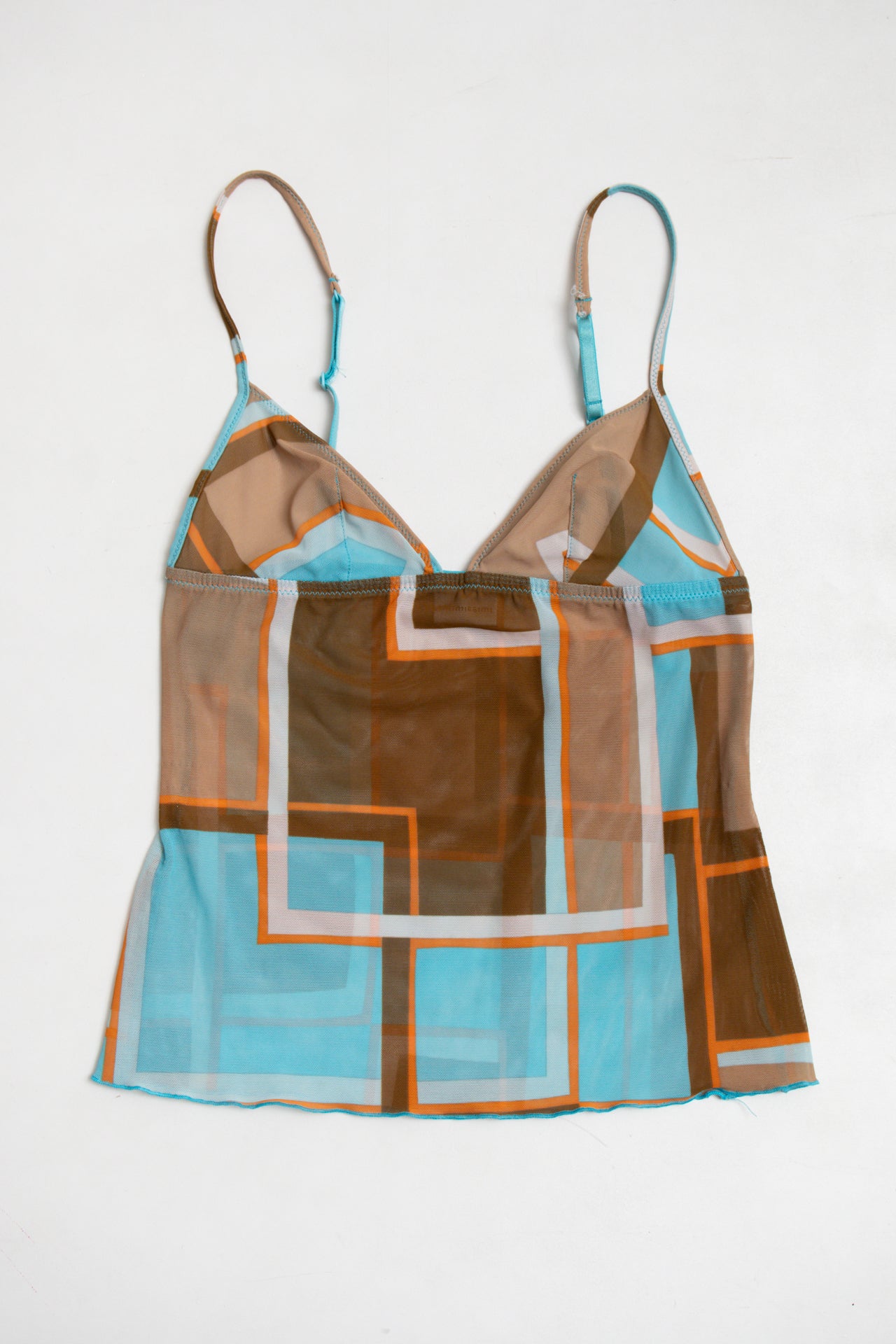#23 Intimissi graphic mesh cami | c. 165 | size 6/8