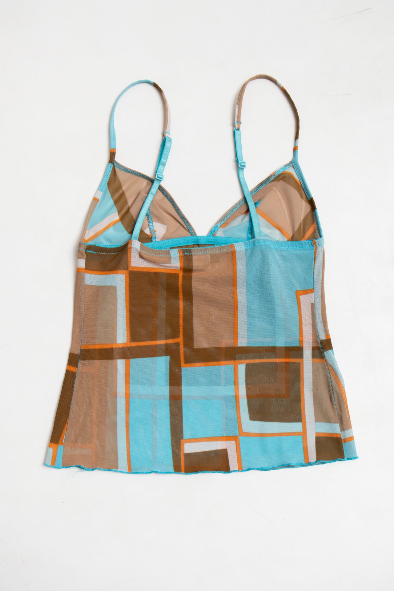 #23 Intimissi graphic mesh cami | c. 165 | size 6/8