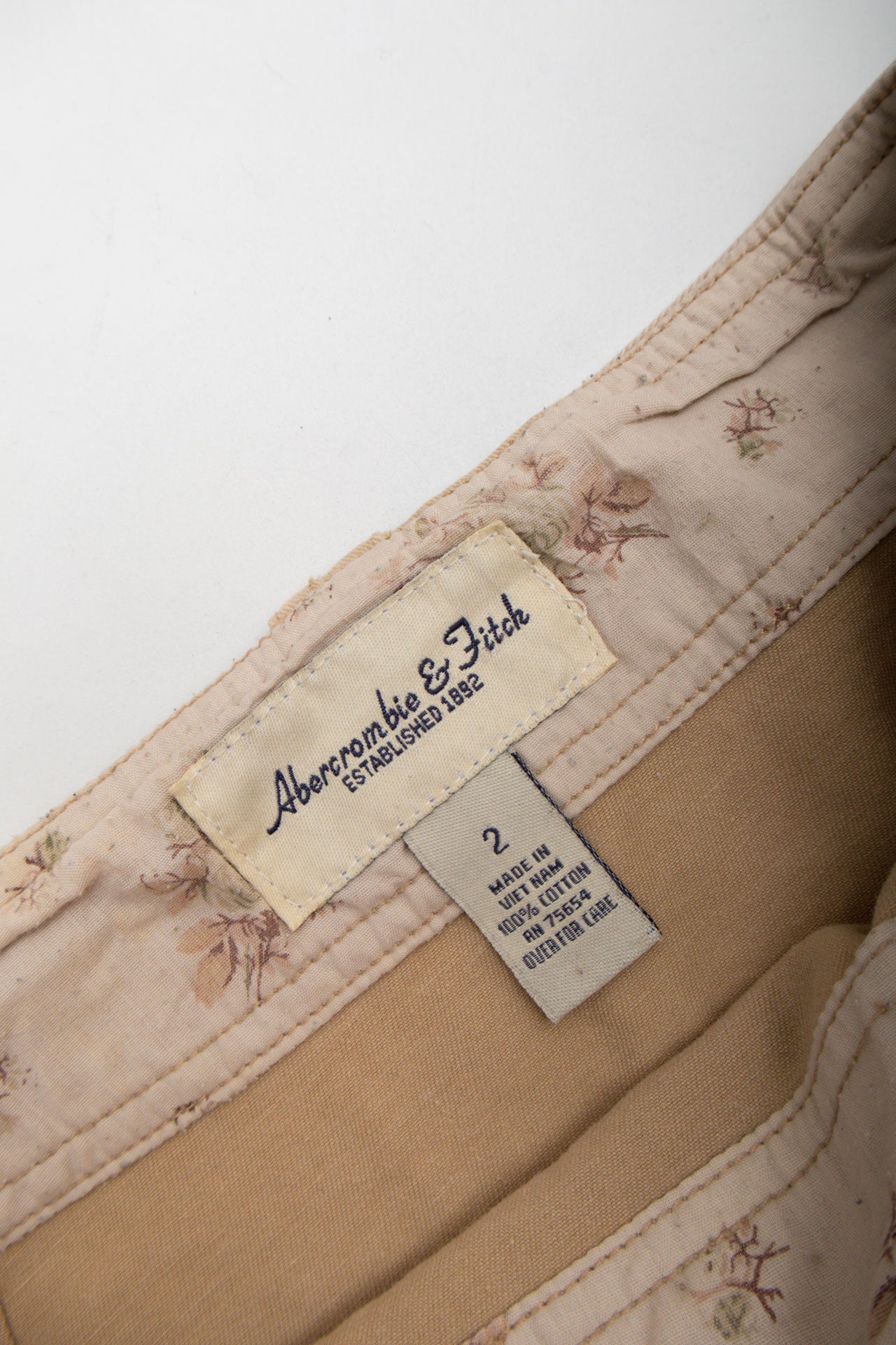 #51 Abercrombie & Fitch Brown Mini | Collection 140 | Size 8