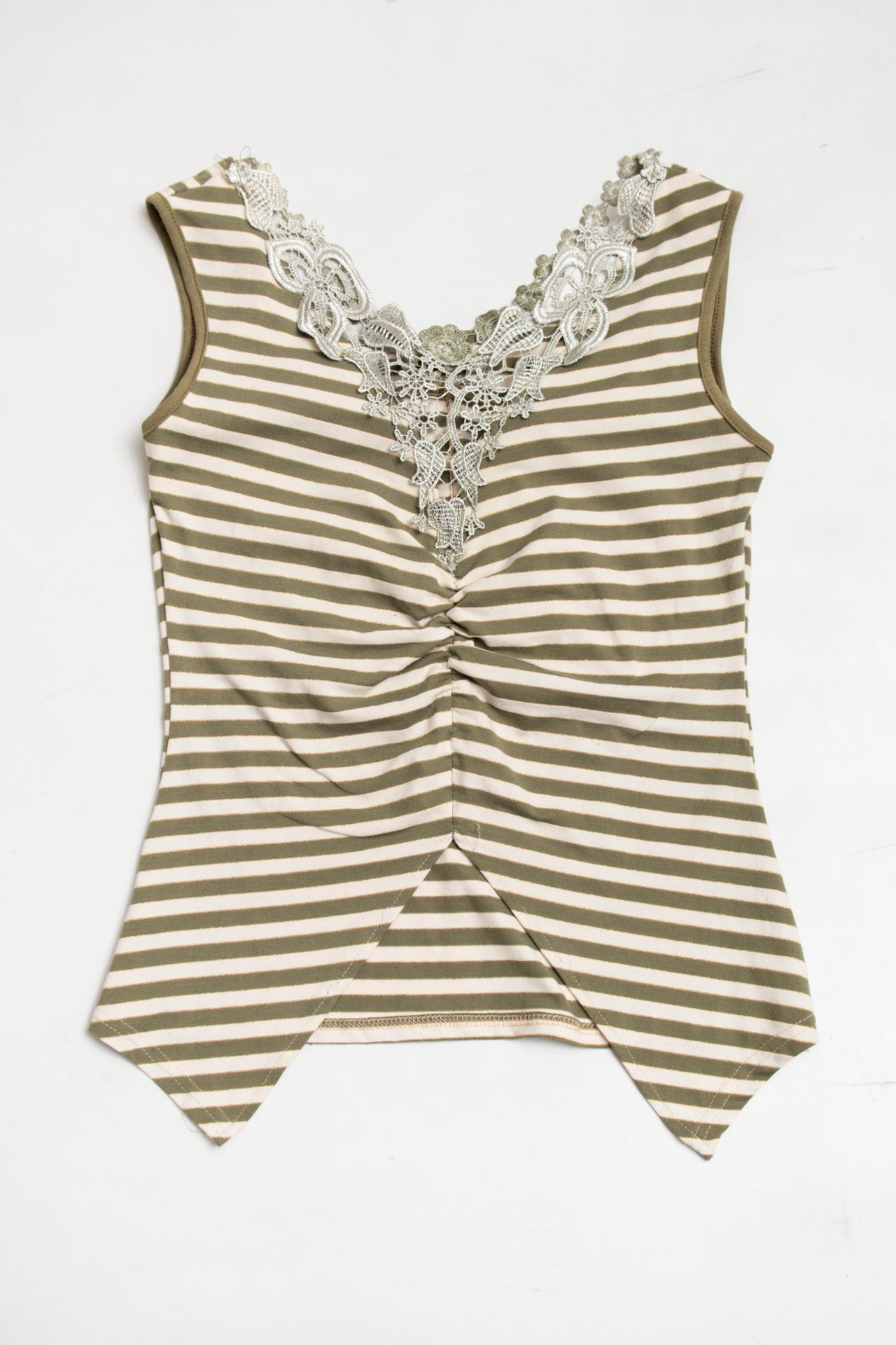 #39 NT Fashion cow-neck striped top | c. 165 | size 12/14