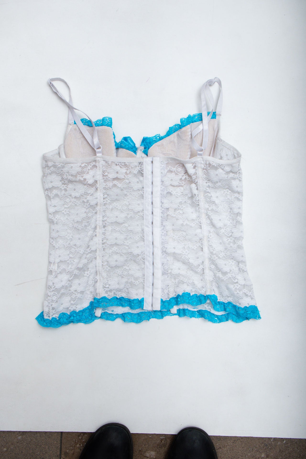 #25 White Corset | Love Island | Size 10