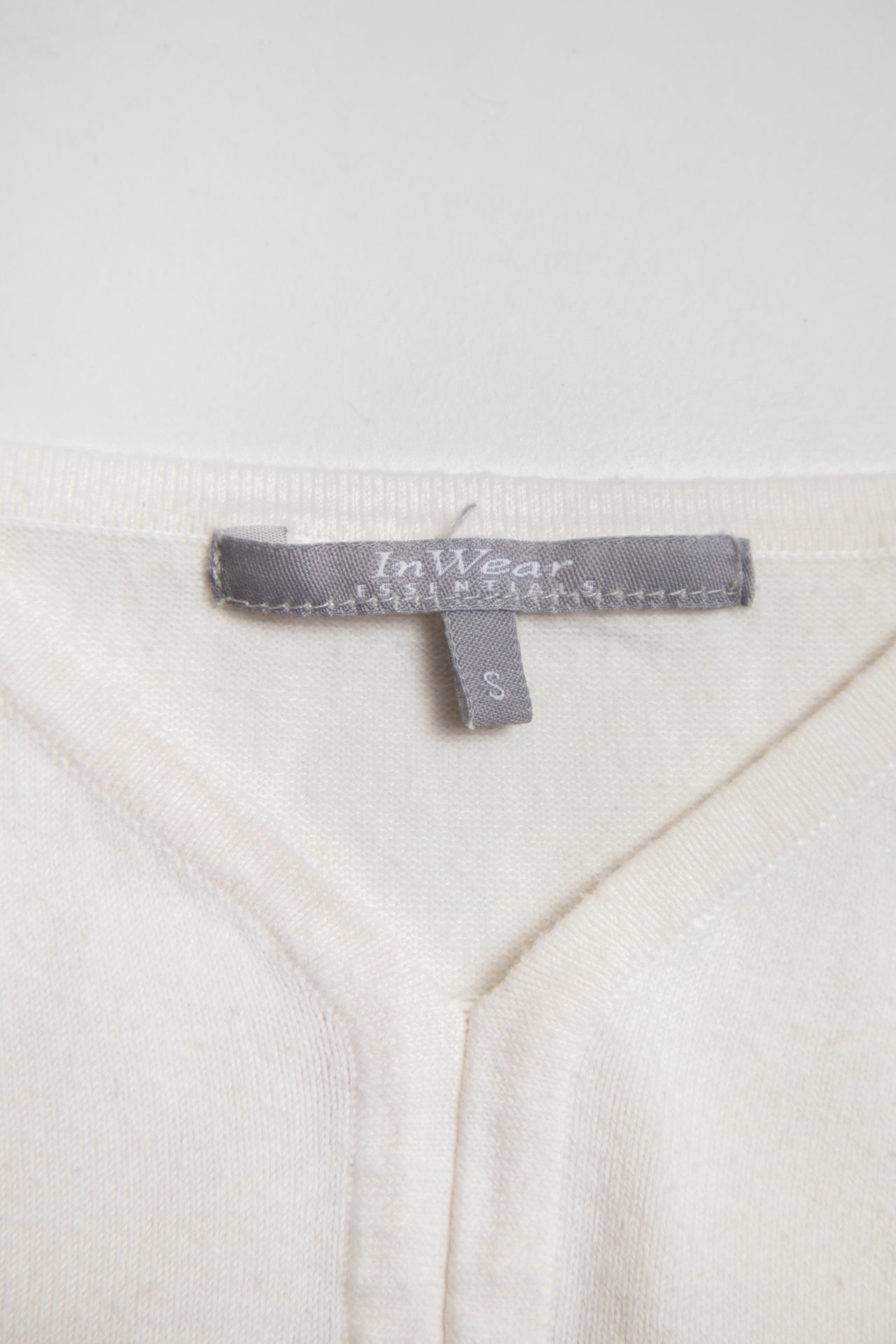 #45 In Wear Essentials white cotton cami | c. 165 | size 8