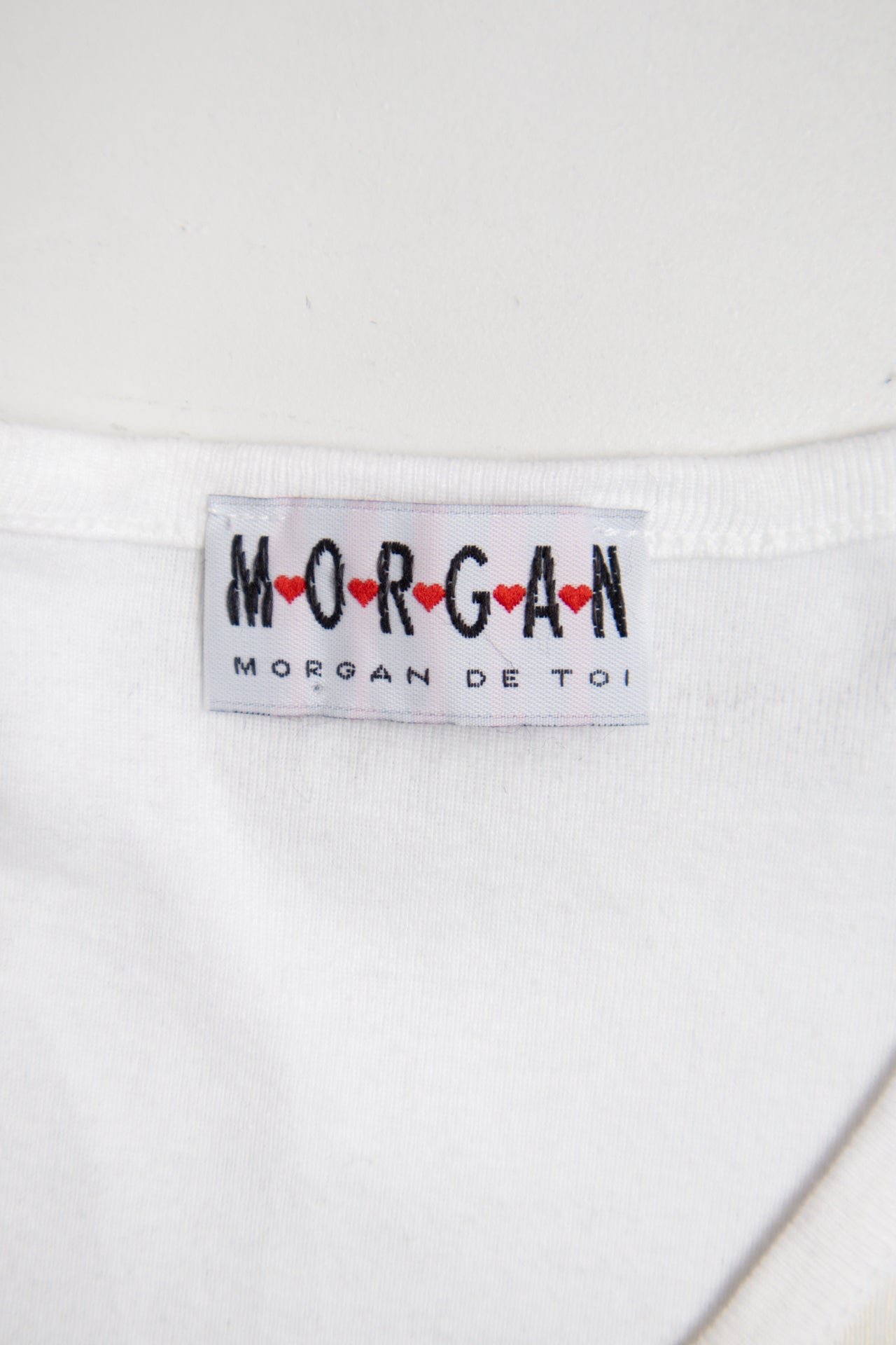 #48 Morgan de Toi painted print tee | c. 165 | size 8