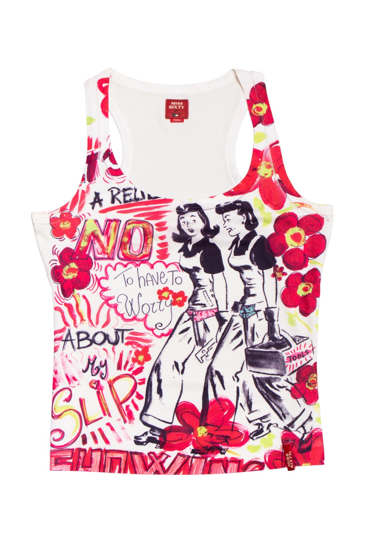 #51 Italian Miss Sixty tank | c. 165 | size 8