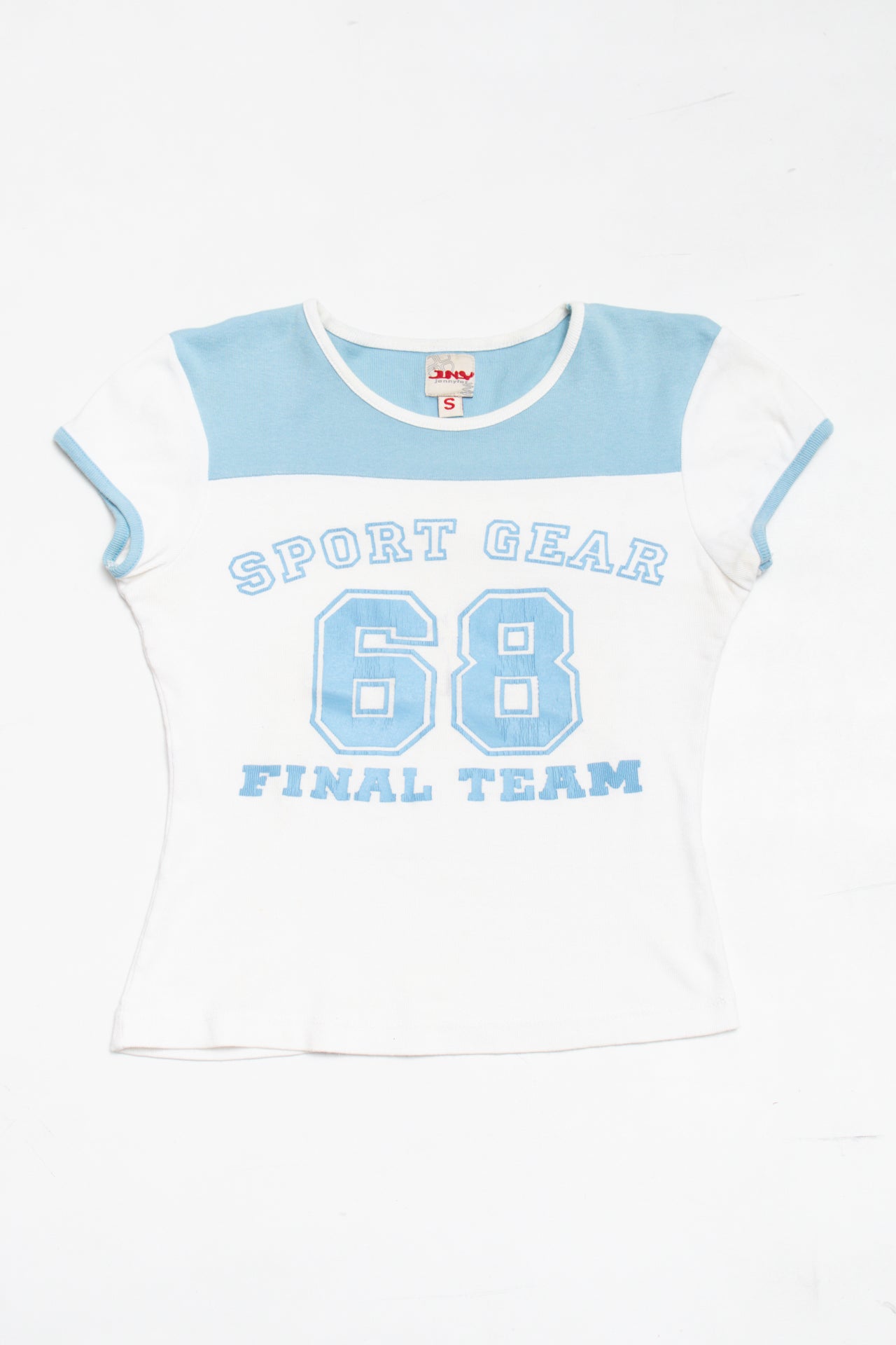 #52 JNY Sports Gear cotton tee | c. 165 | size 8