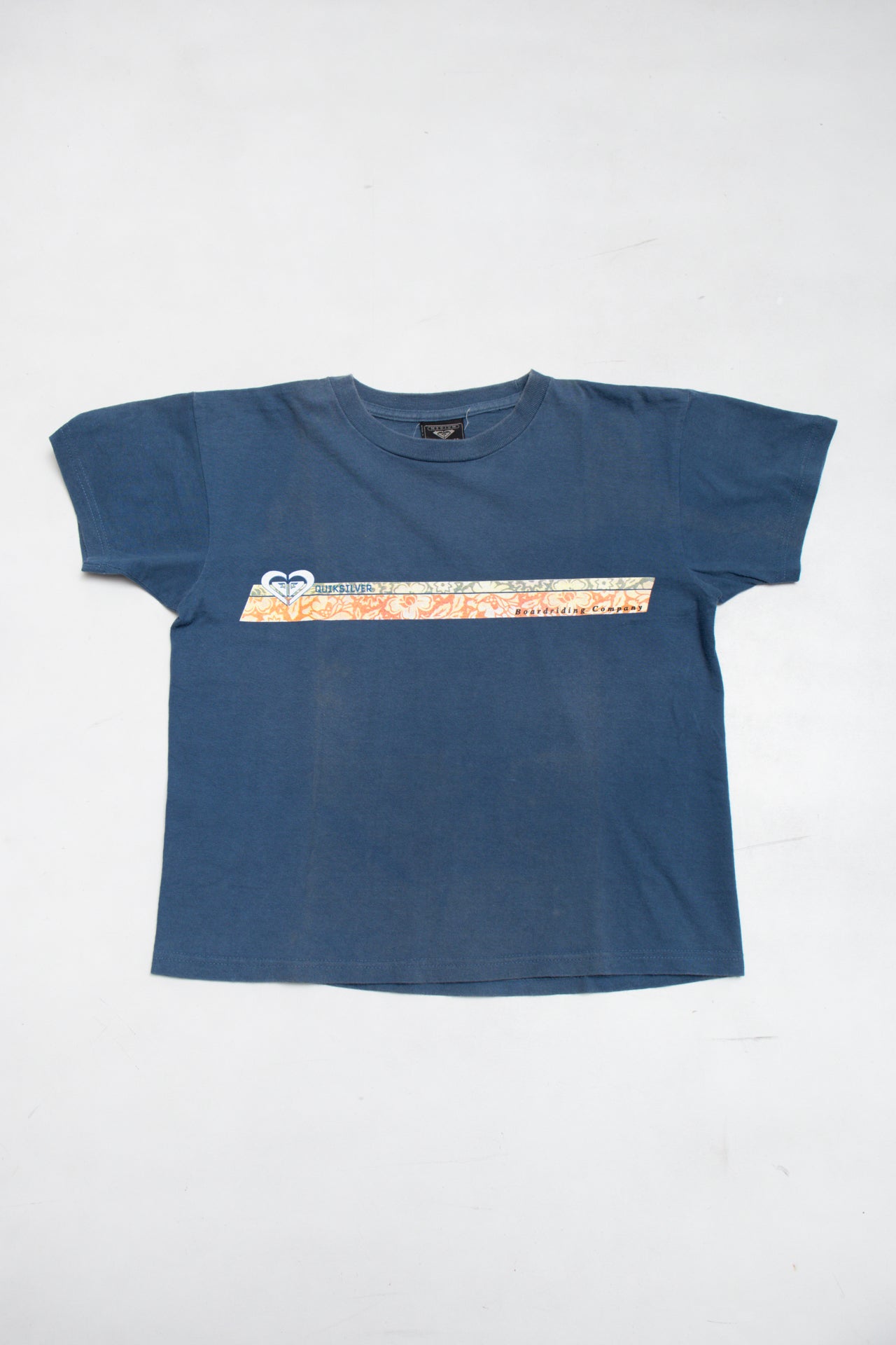 #56 Quicksliver blue cotton tee | c. 165 | size 10