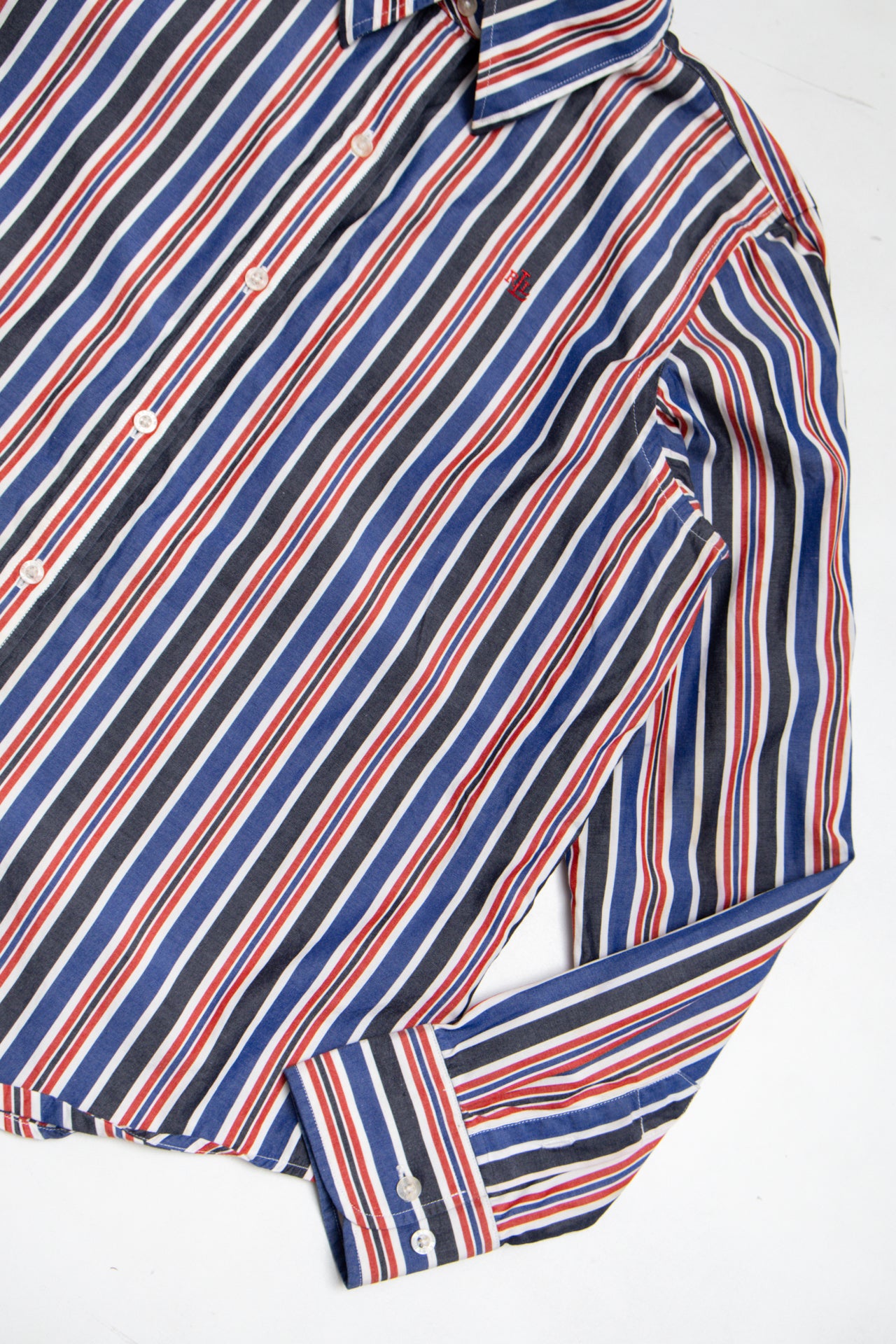 #66 Ralph Lauren striped cotton button up | c. 165 | size 8/10