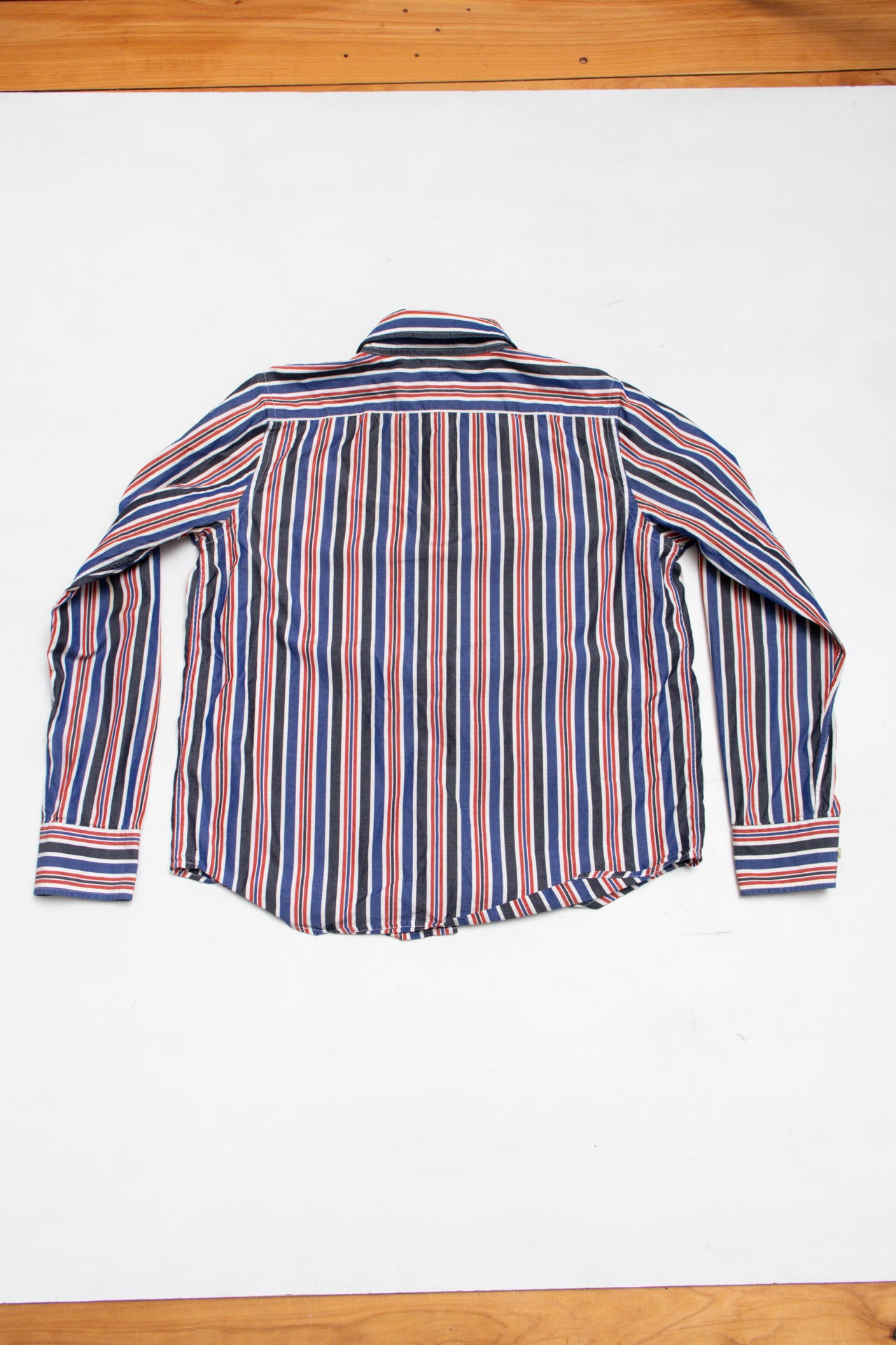 #66 Ralph Lauren striped cotton button up | c. 165 | size 8/10