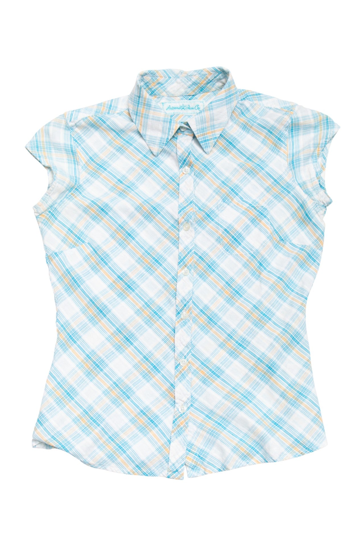 #69 Arizona Jean Co plaid button up | c. 165 | size 6/8