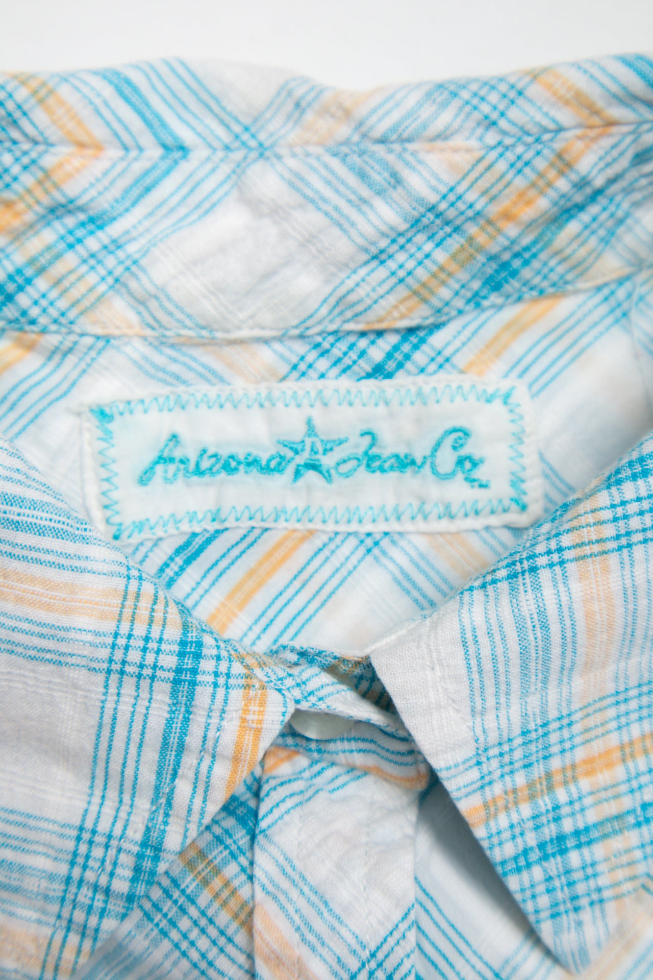 #69 Arizona Jean Co plaid button up | c. 165 | size 6/8
