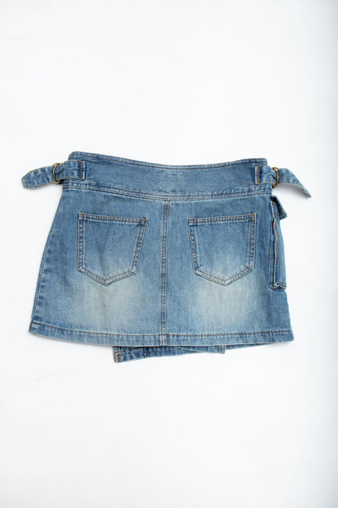 #45 Cargo Denim Skirt | Love Island | Size 10
