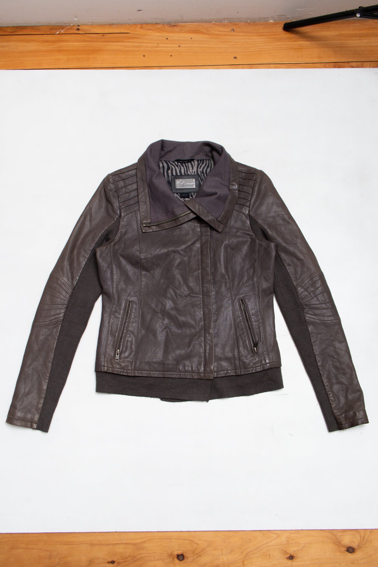 #73 Mackage faux leather jacket | c. 165 | size 8/10