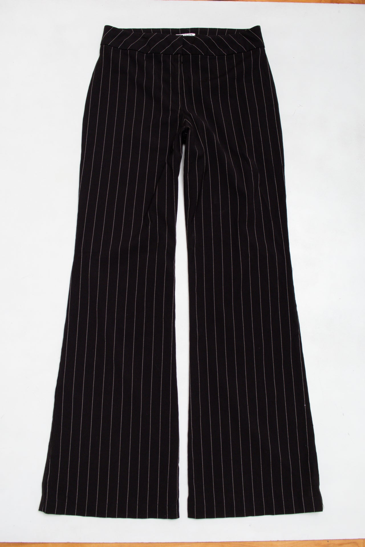 #88 Allison Taylor high-waisted pinstripe pants | c. 165 | size 8