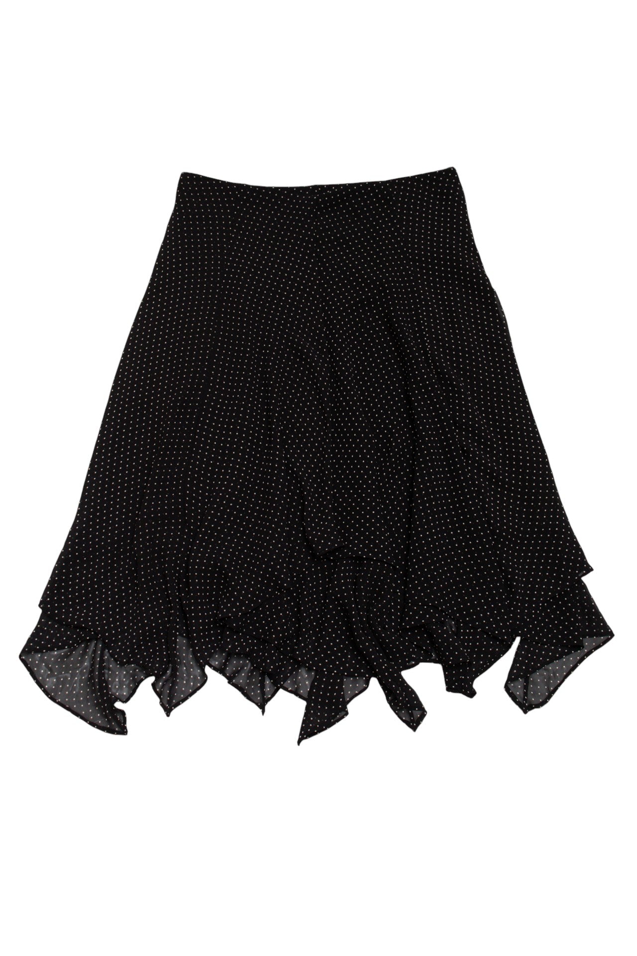 #89 Chaps polka dot midi skirt | c. 165 | size 14