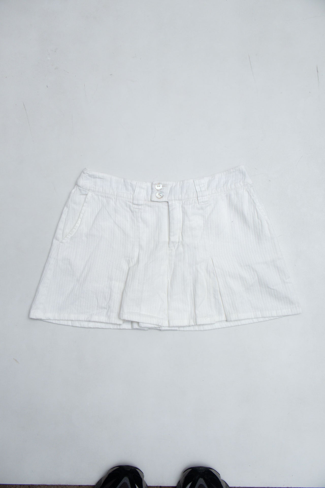 #42 Noa Noa White Tennis Skirt | It's Britney Bitch | Size 8