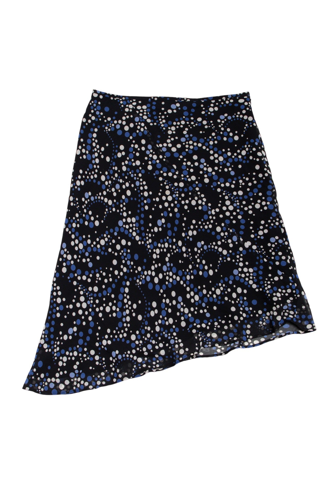 #90 Annex asymmetrical polka dot skirt | c. 165 | size 8
