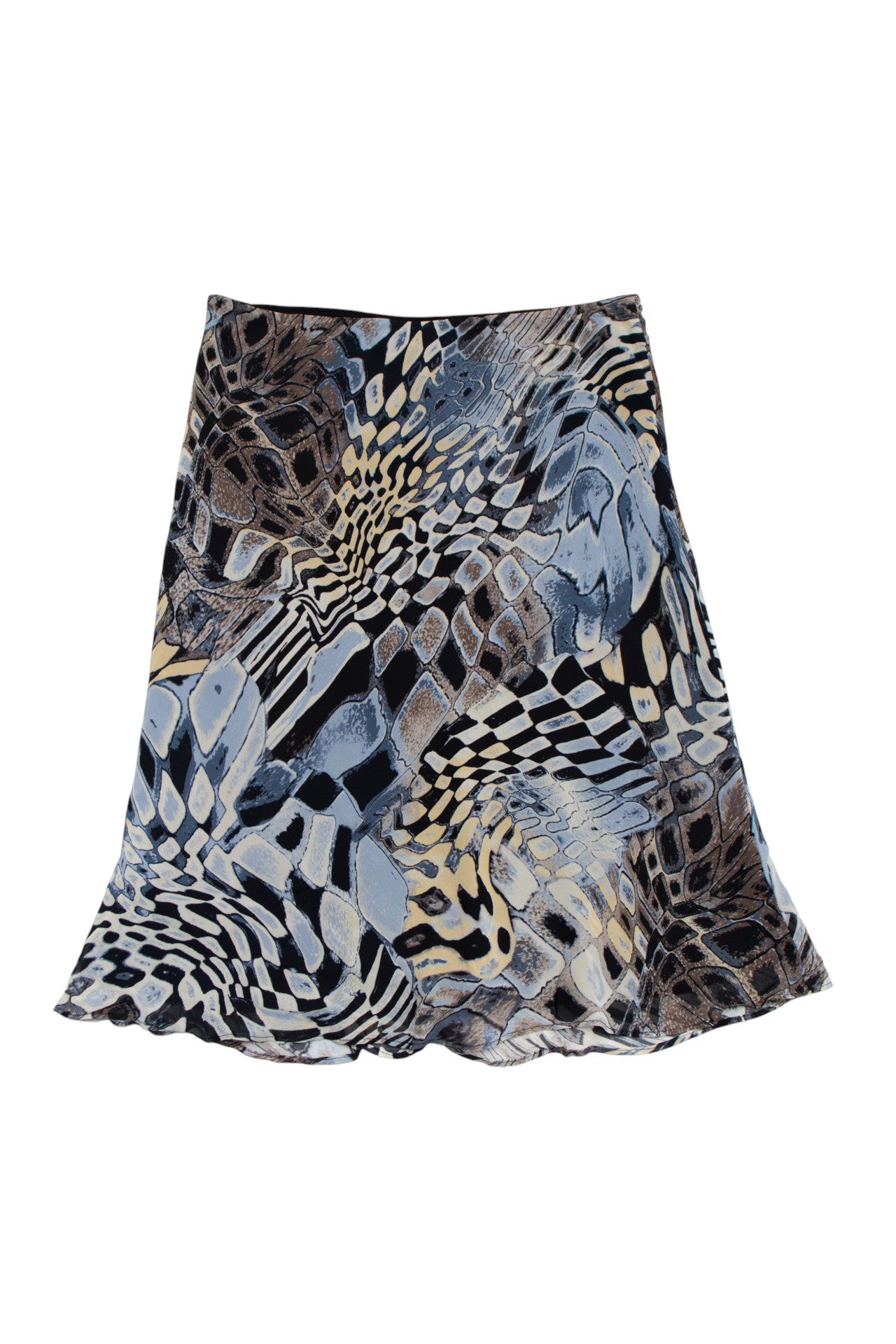 #91 Lily graphic print midi skirt | c. 165 | size 12
