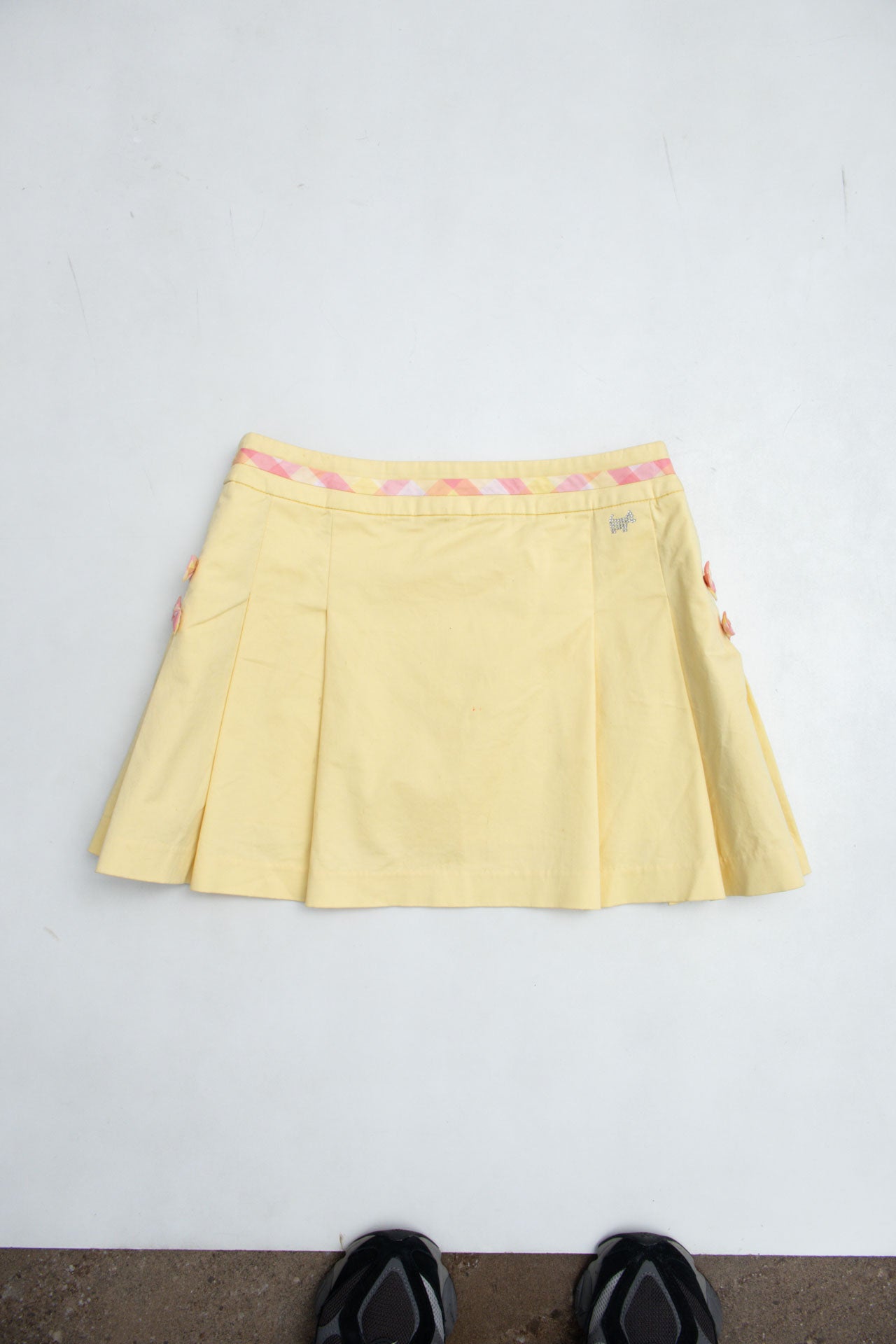 #44 Scottish House Yellow Pleated Mini | It's Britney Bitch | Size 8/10