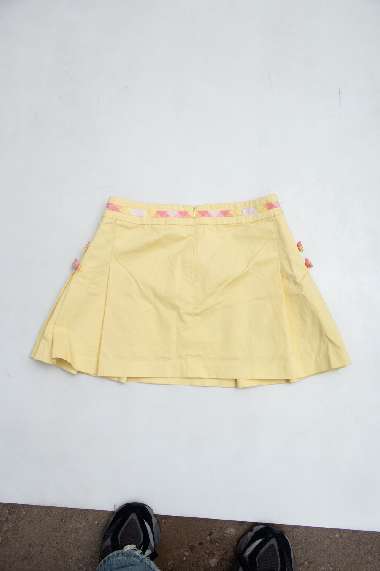 #44 Scottish House Yellow Pleated Mini | It's Britney Bitch | Size 8/10