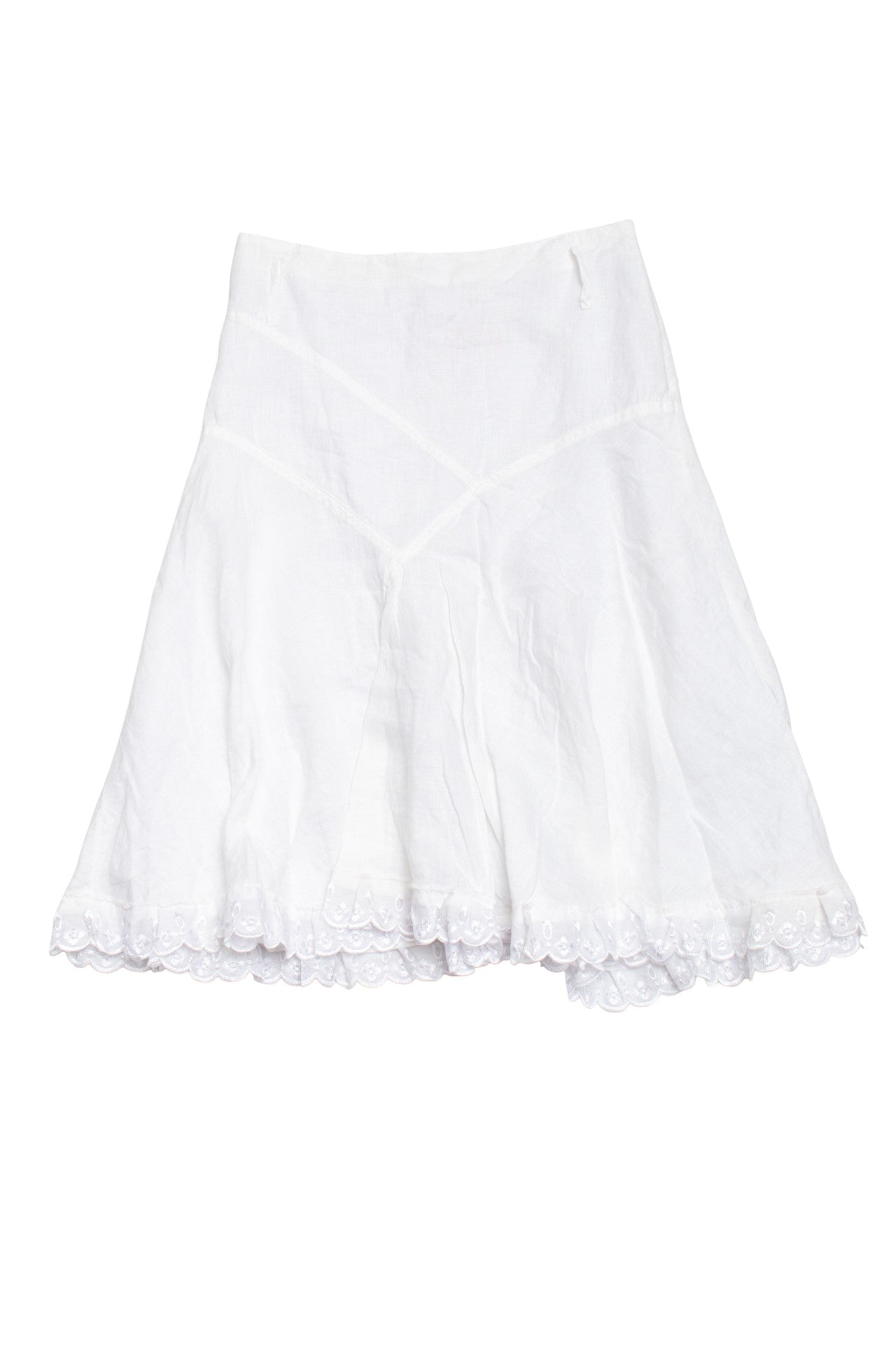 #94 Camaíeu lined lined midi skirt | c. 165 | size 10