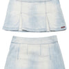 #151 Killah Mini Skirt Light Wash Blue | c. 174 | Size 10