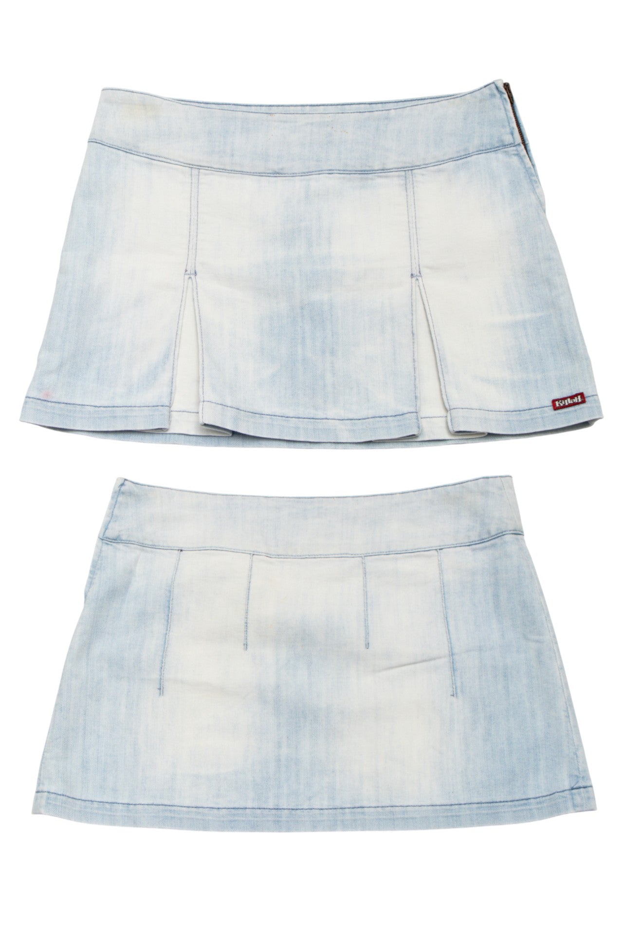 #151 Killah Mini Skirt Light Wash Blue | c. 174 | Size 10