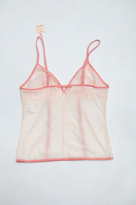#54 AmStyle Mesh Cami | Love Island | Size 6/8