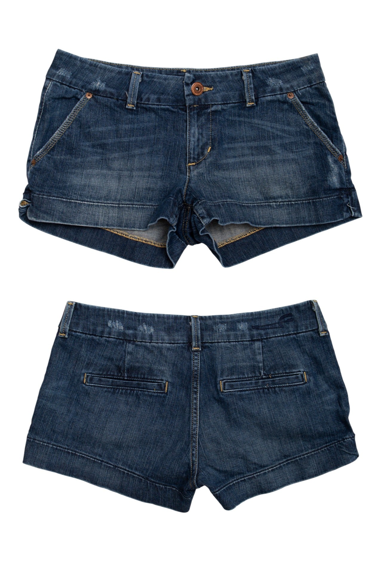 #99 American Eagle dark wash denim mini shorts | c. 165 | size 8